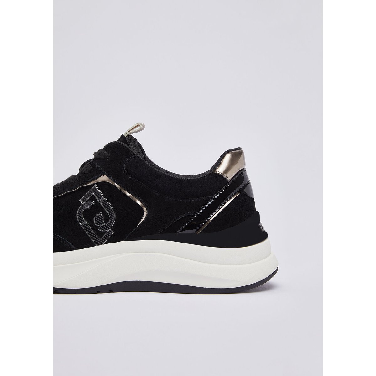 Baskets en daim noir, LIU JO