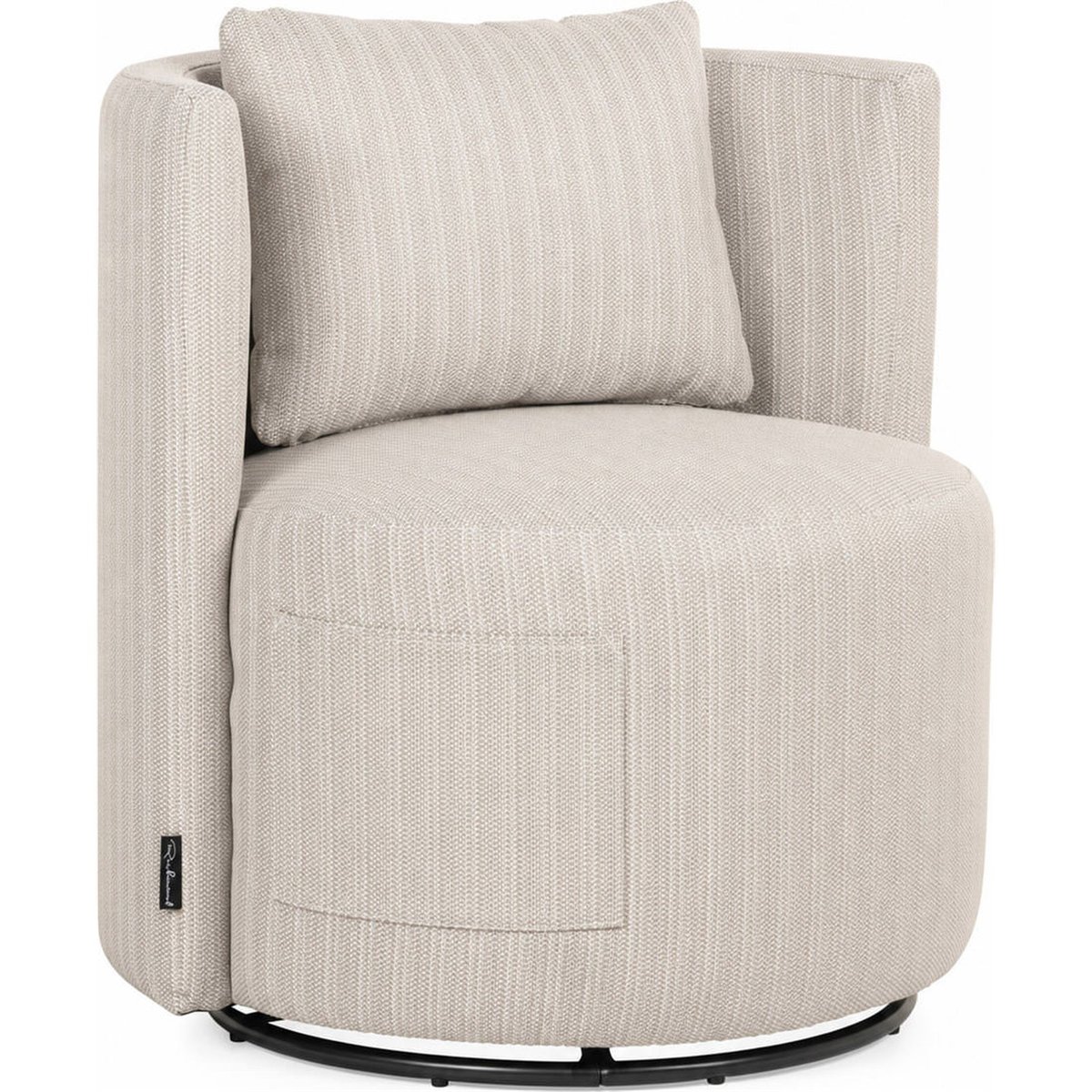 Chaise de repas outdoor pivotante beige, RECOLLECTION