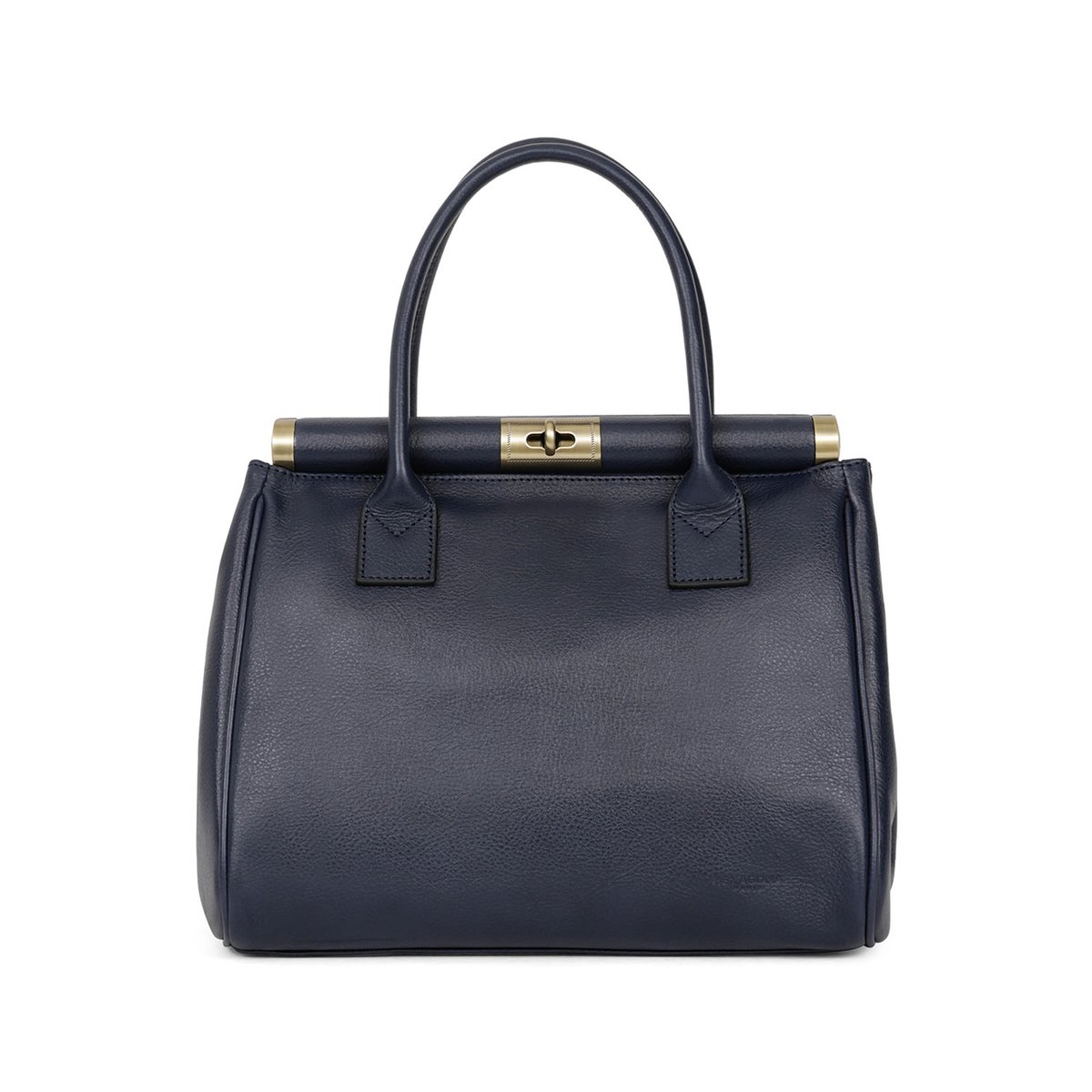 Sac porté main 2 poignées  RÉPUBLIQUE bleu marine, HEXAGONA