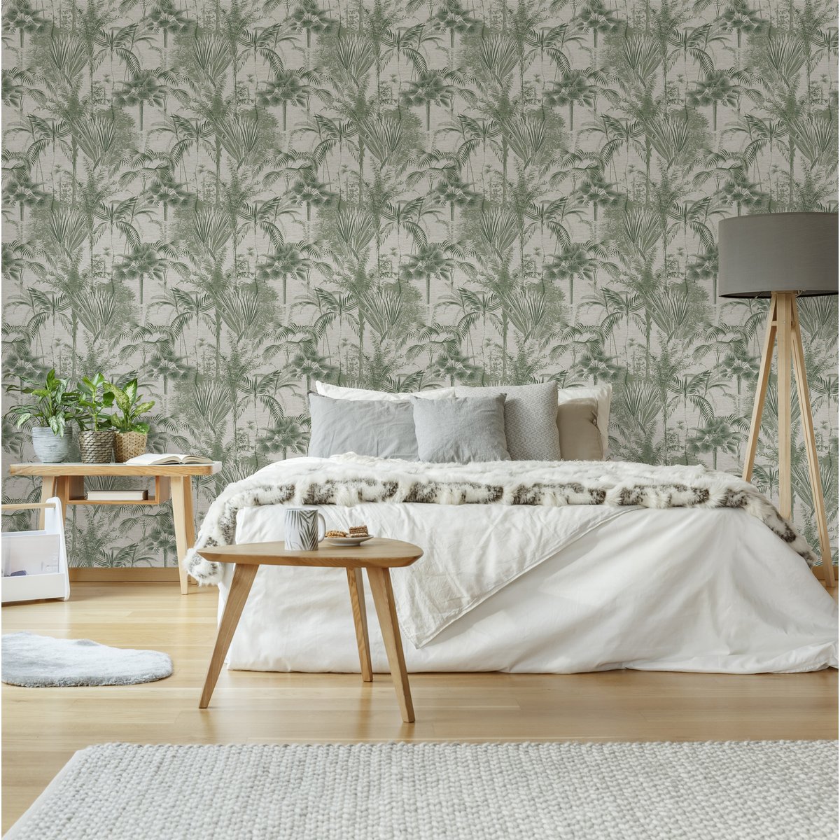 Papier peint dans la jungle vert, SUBLIME