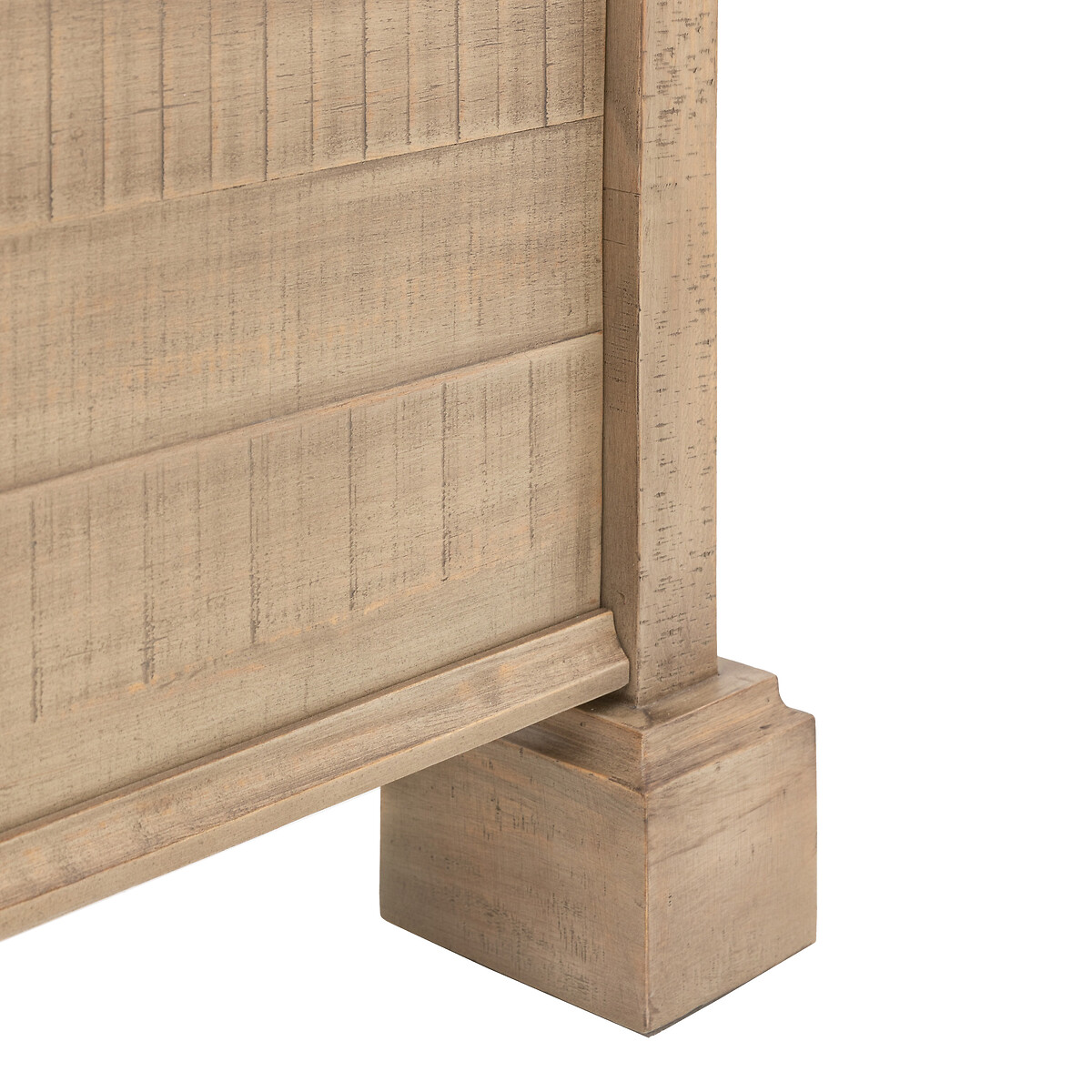 Vinton American Pine & Linen Storage Drawer Bed natural, ÉDITÉ