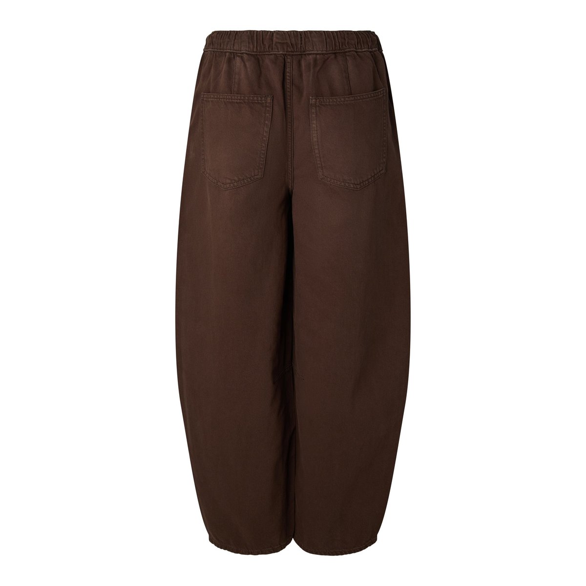 Jeans Barrel marron - hot fudge1, PIECES