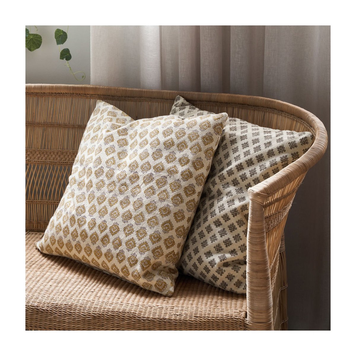 Housse de Coussin Mari beige, HOUSE DOCTOR