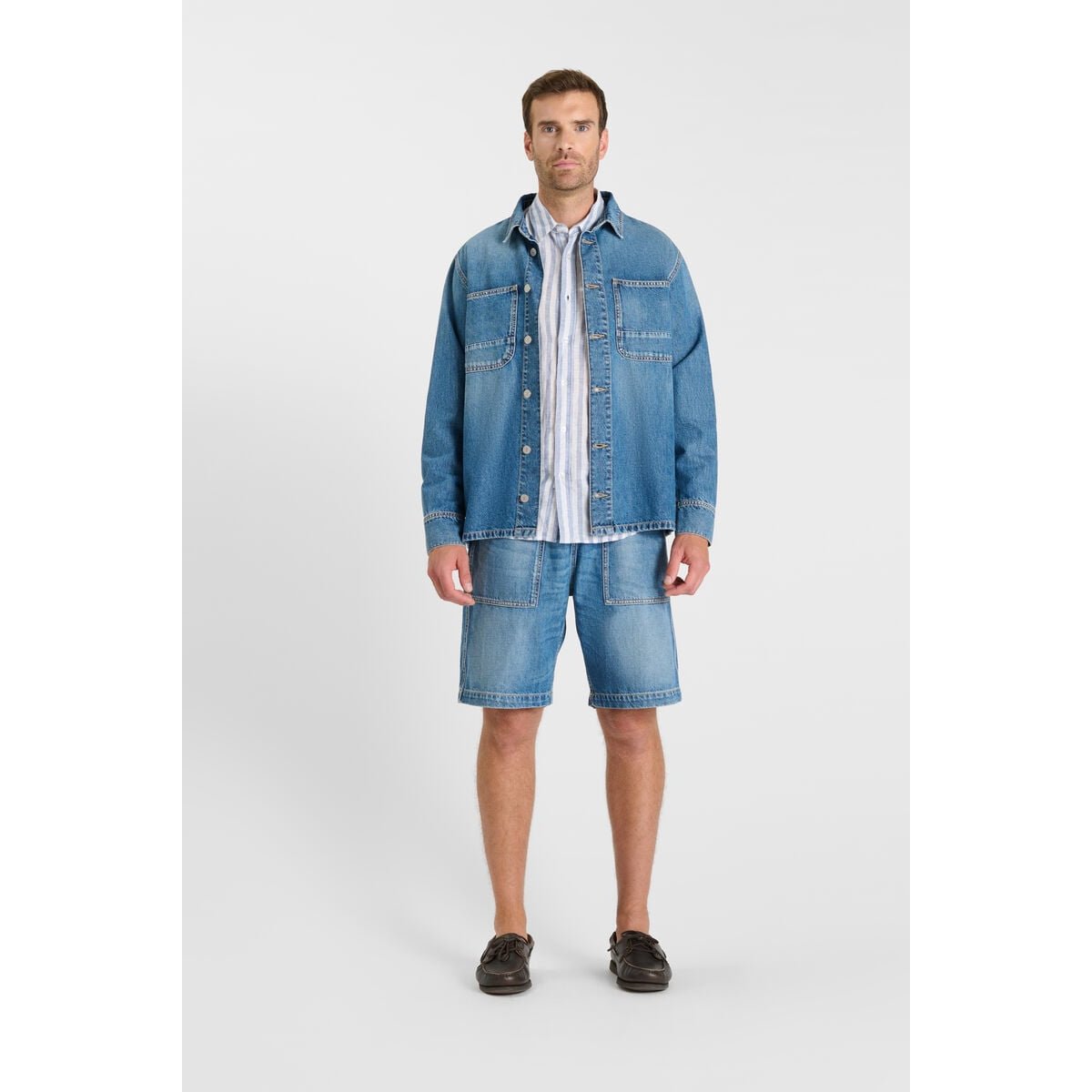 Chemise en jeans HISA blue, LE TEMPS DES CERISES