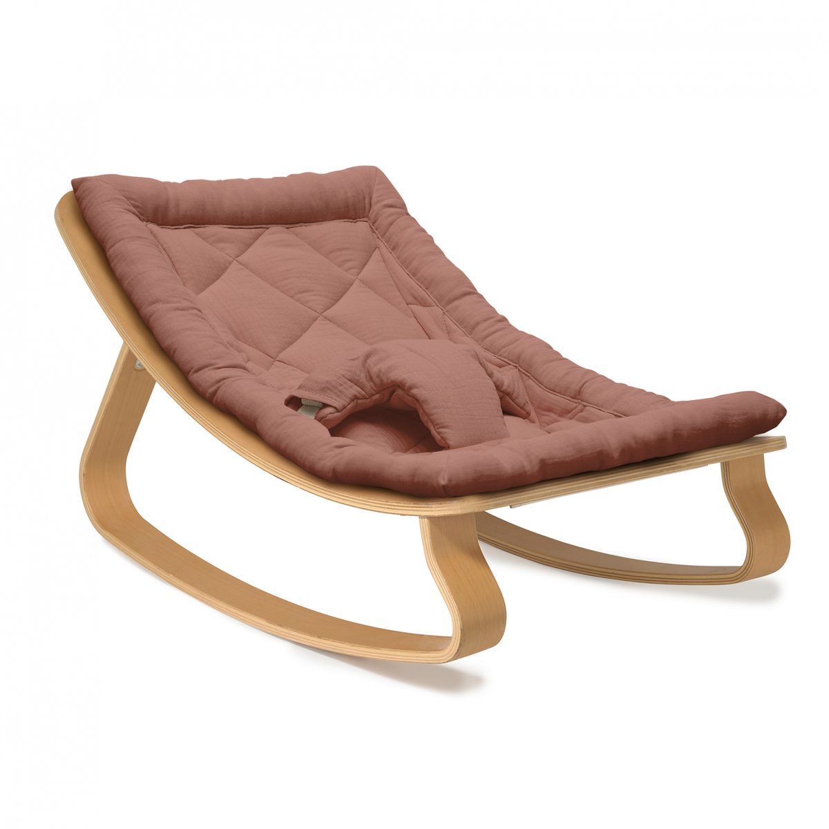 Transat bébé Levo hêtre hêtre bois de rose, CHARLIE CRANE