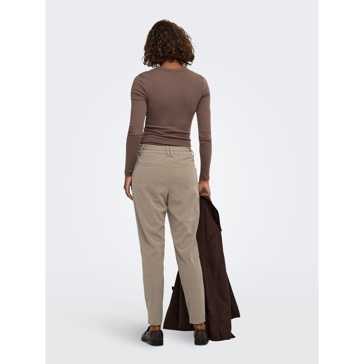Pantalon marron - desert taupe 1, ONLY