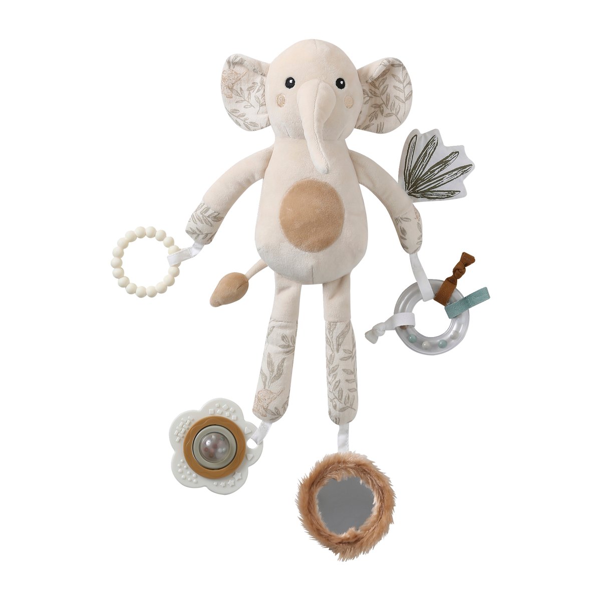 Peluche d'activités à suspendre BABYLON beige, VERTBAUDET