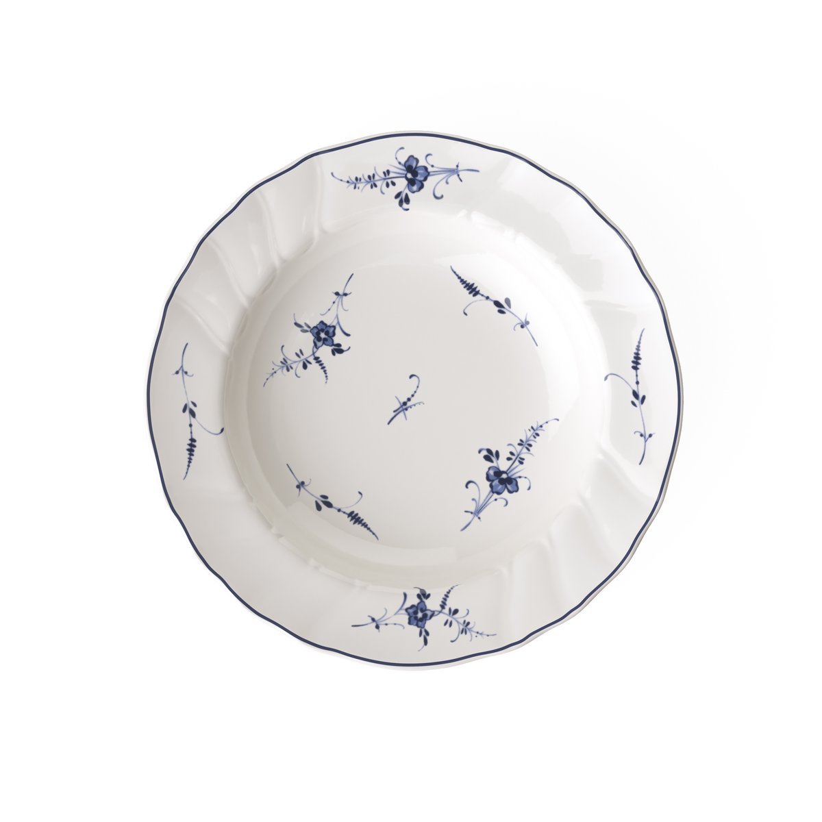 Assiette Creuse VIEUX LUXEMBOURG blanc, VILLEROY & BOCH