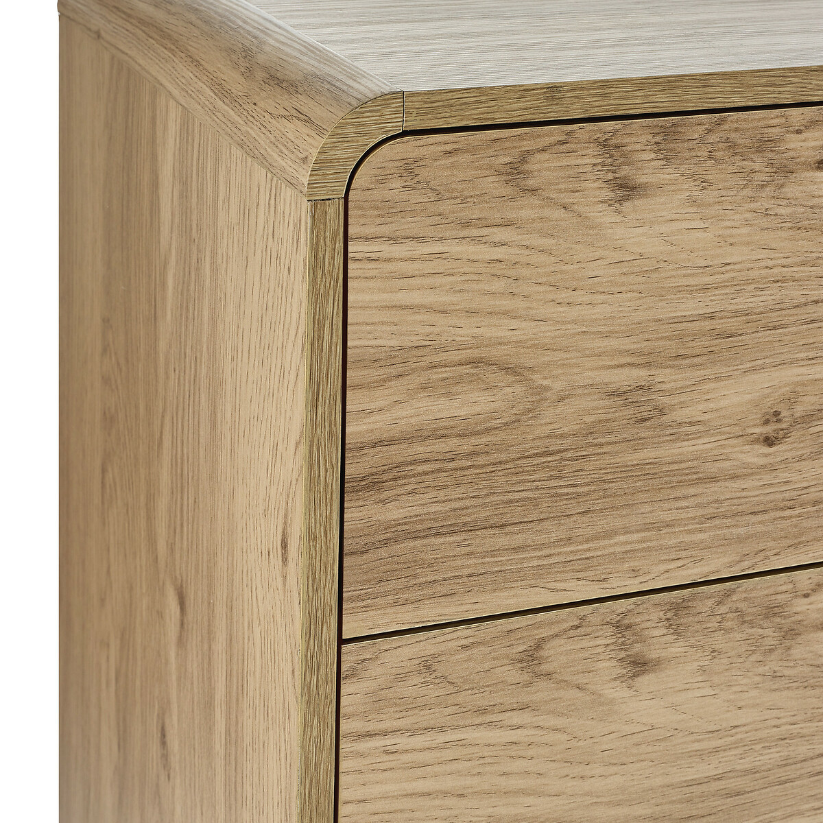 Seluna Retro Oak 5 Drawer Chest natural oak, SO'HOME