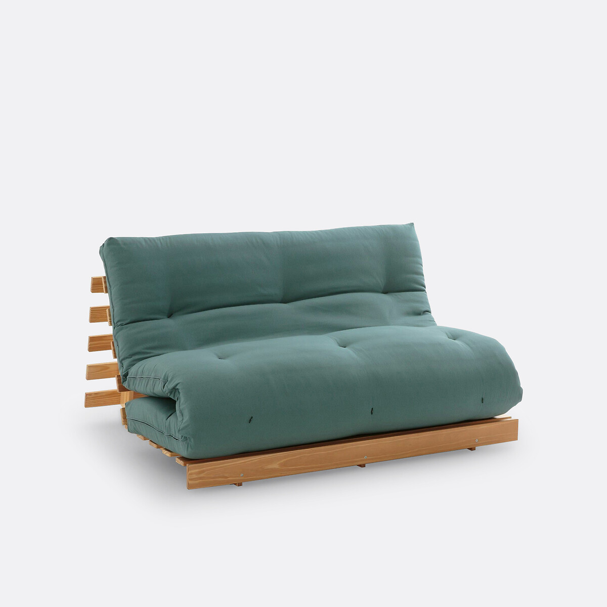 Matelas futon THAI, Mousse Souple, Coton Polyester eucalyptus, LA REDOUTE INTERIEURS