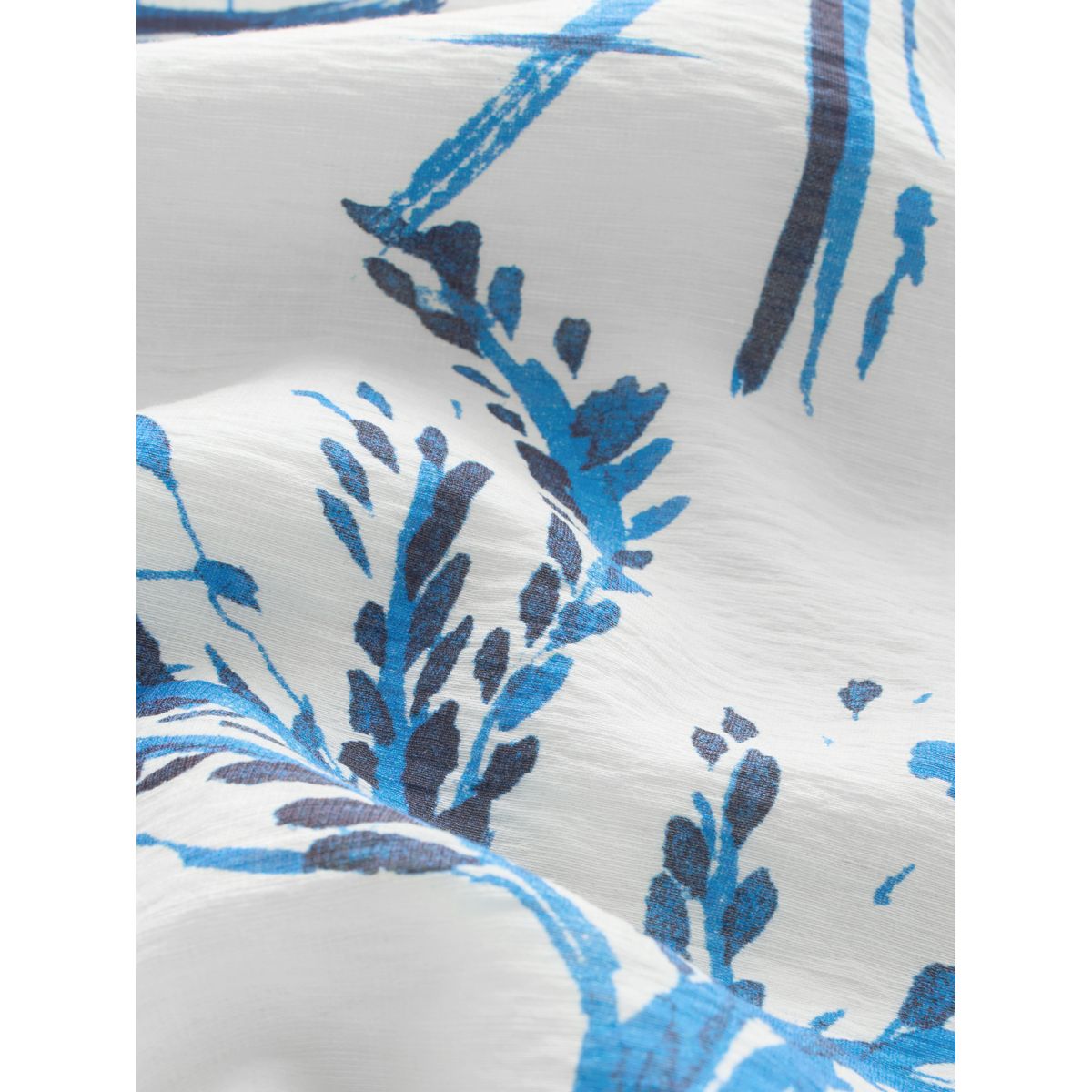 Robe d'été midi avec lien imprimé bleu, NEXT