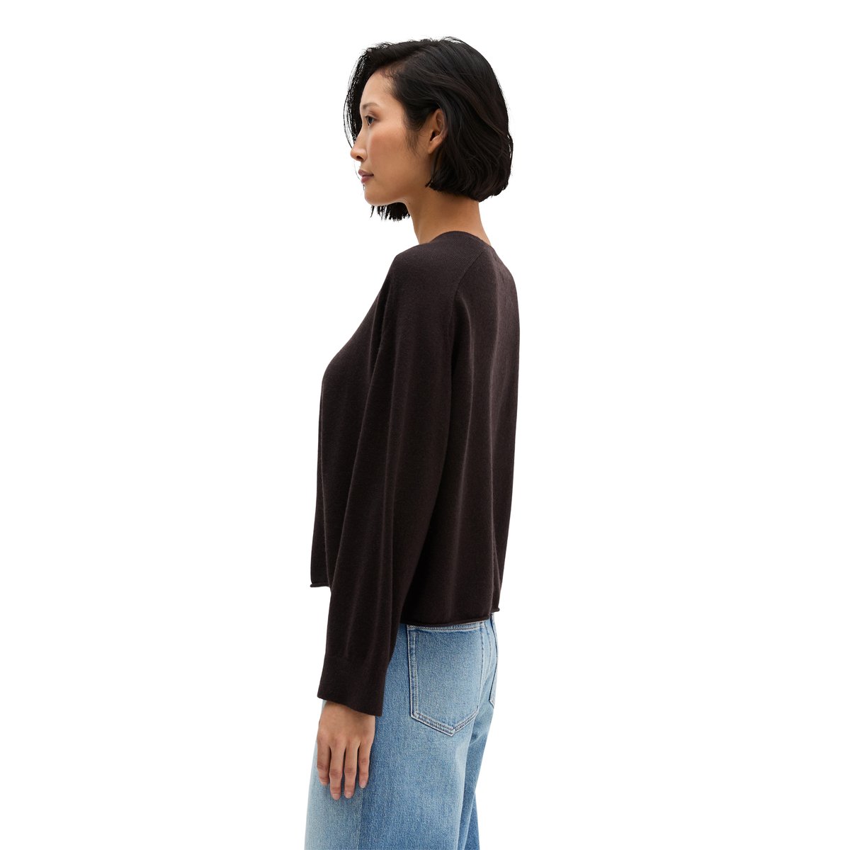 Pull en cachemire ample offrant un confort exceptionnel noir, MARC O'POLO