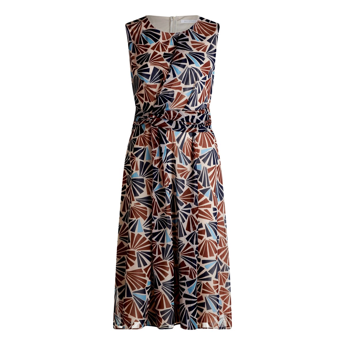 Robe longueur midi sans manches nature/brown, BETTY & CO