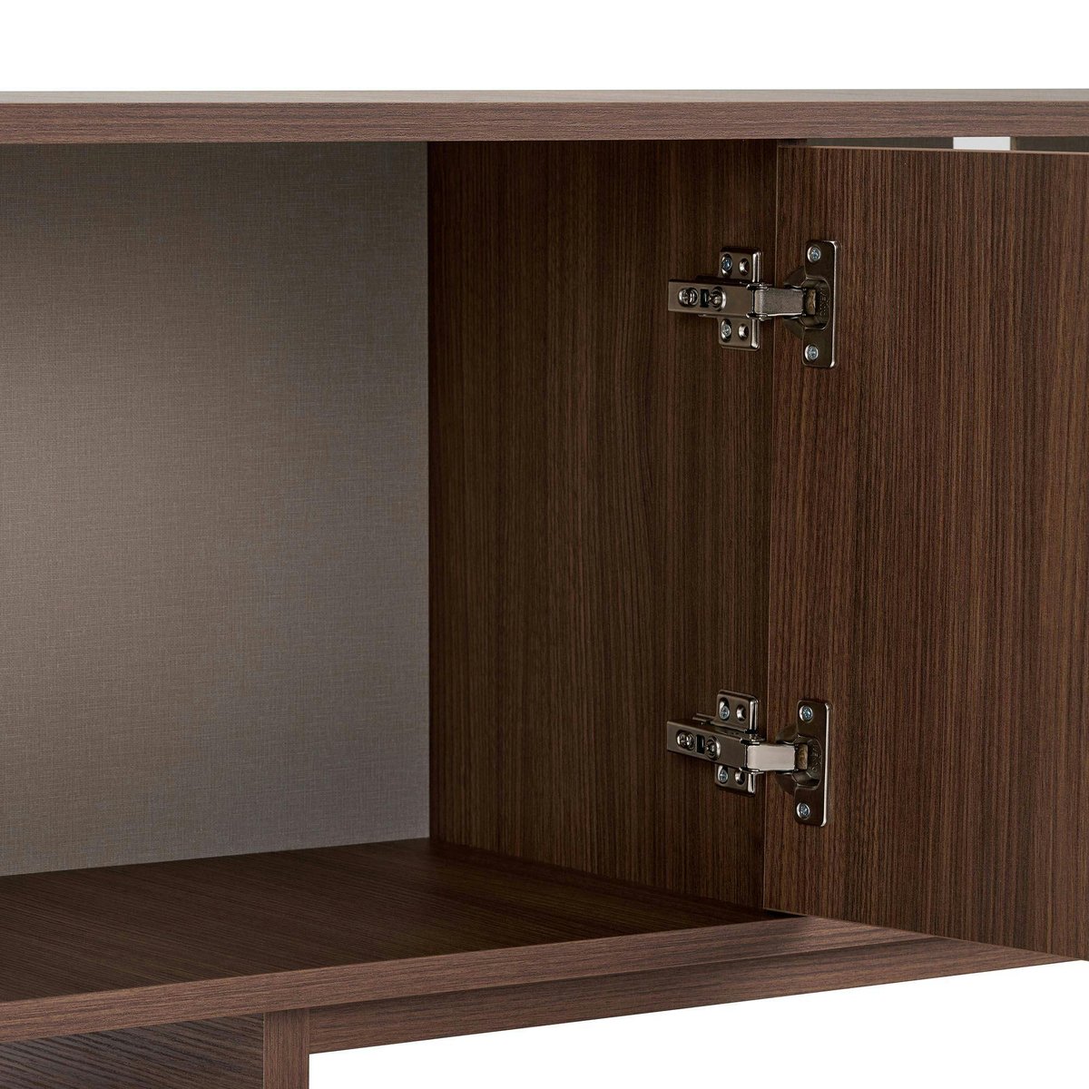 Meuble TV moderne 180 cm MARFA noyer, PIER IMPORT
