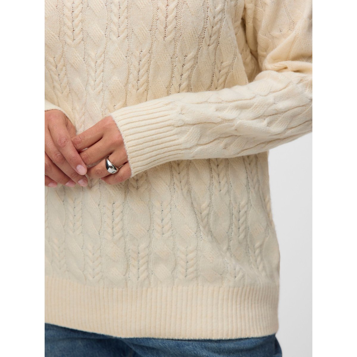 Pull En Maille birch, VERO MODA