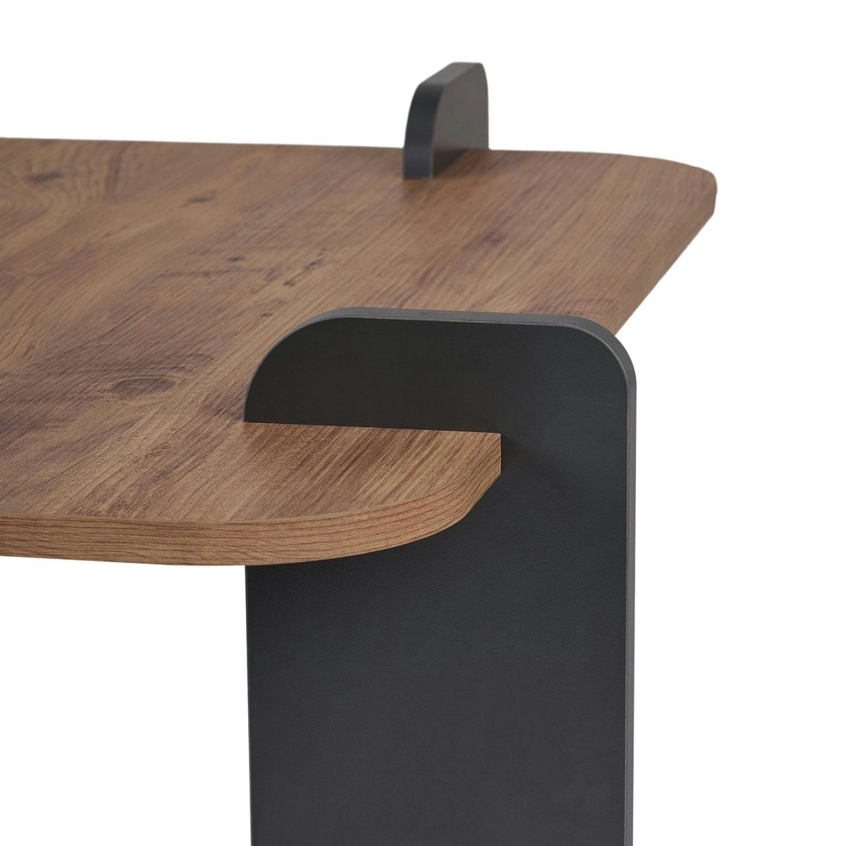 Table basse carrée en bois design MARFA pin, PIER IMPORT