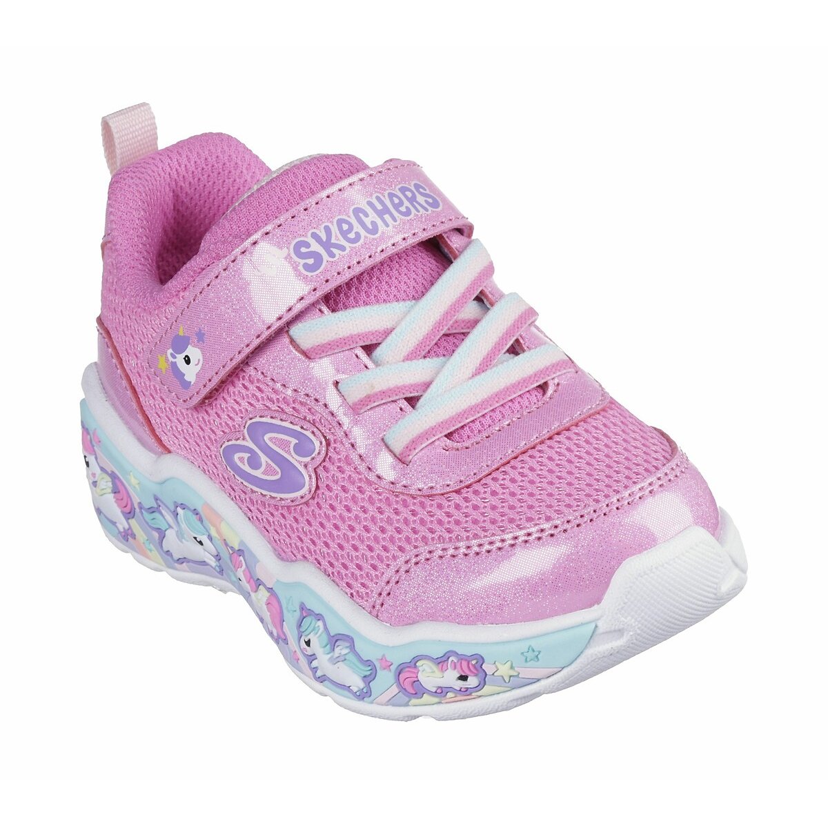 Sapatilhas Play Scene - Fun Squad rosa, SKECHERS