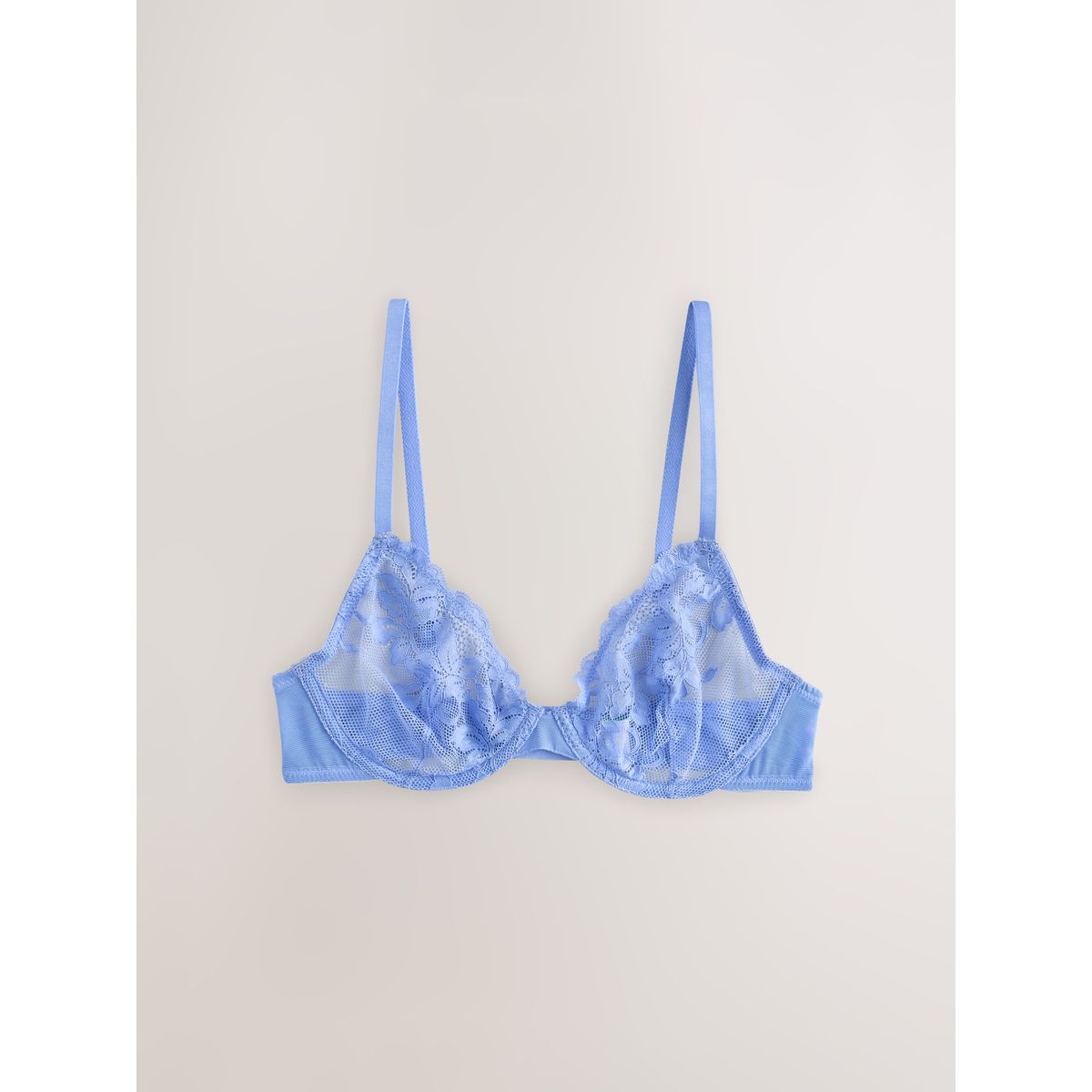 Soutien-gorge en dentelle (e76841), lot de 3 chocolat/rose/bleu, NEXT