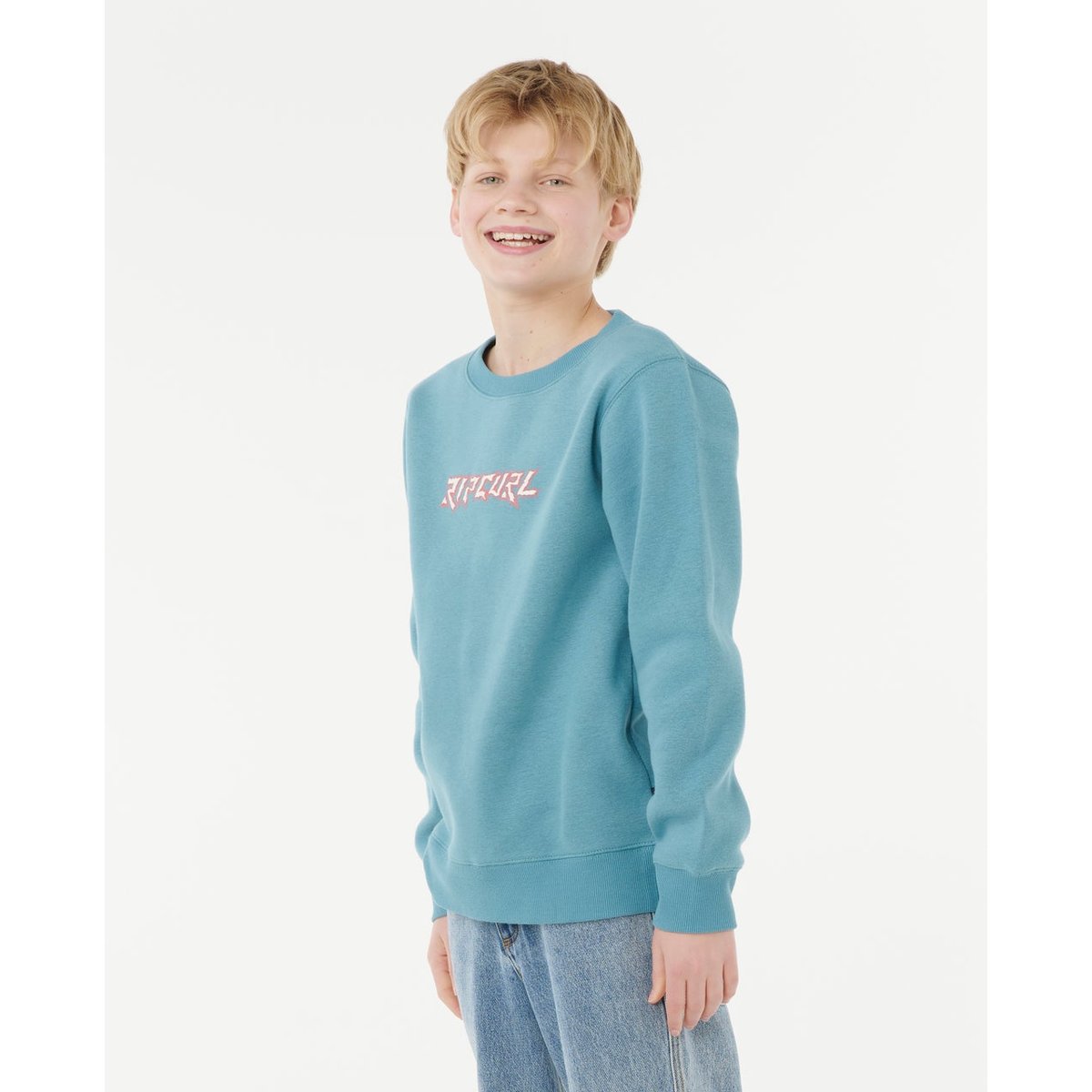 Sweat col rond TROPIC DAZE bleu tempête, RIP CURL