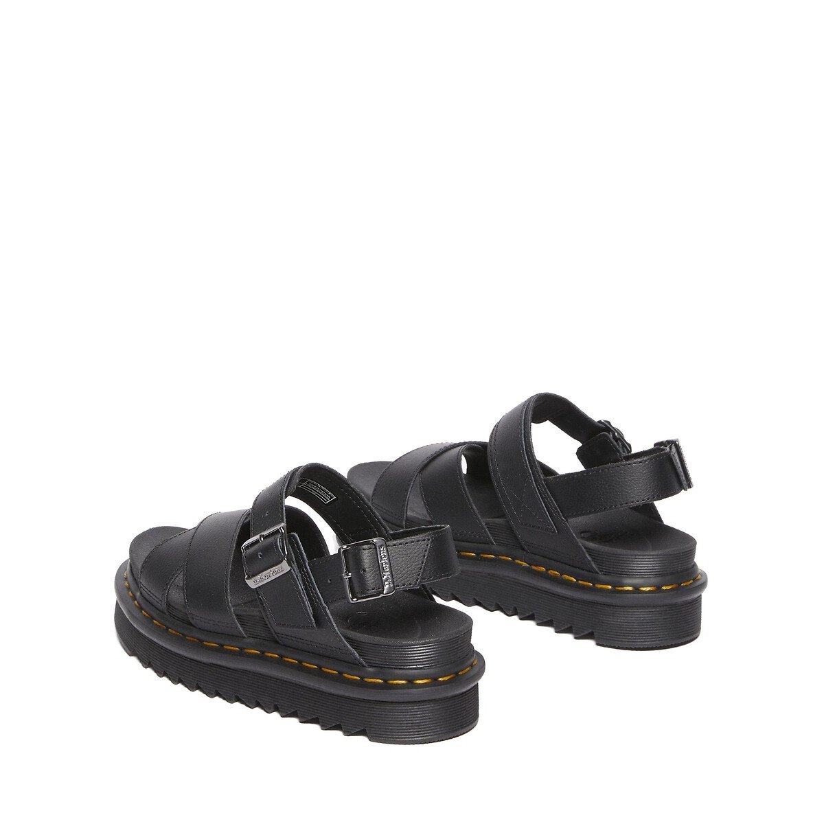 Sandali Voss II in pelle ATHENA nero , DR. MARTENS