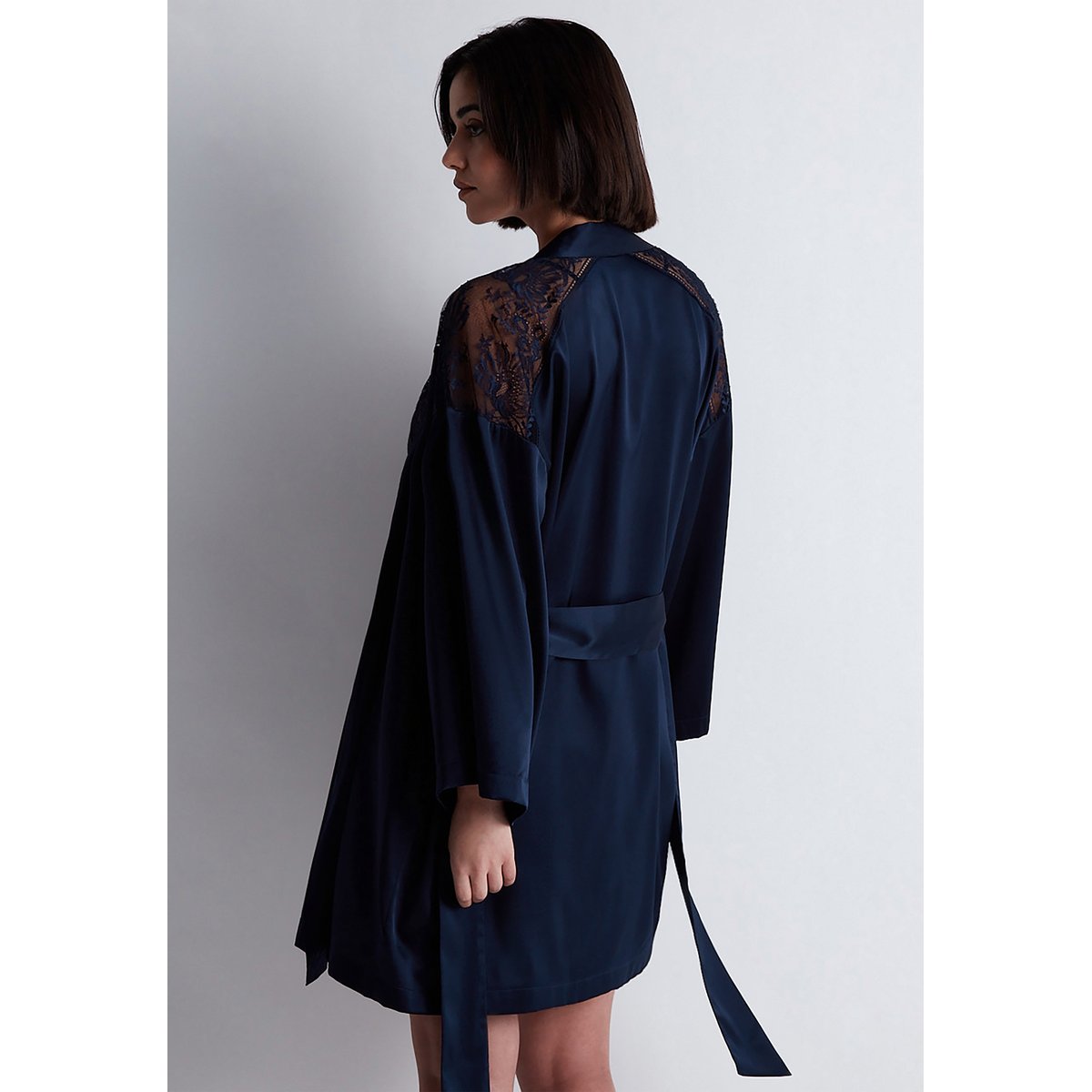 Kimono Midnight Whisper bleu, AUBADE