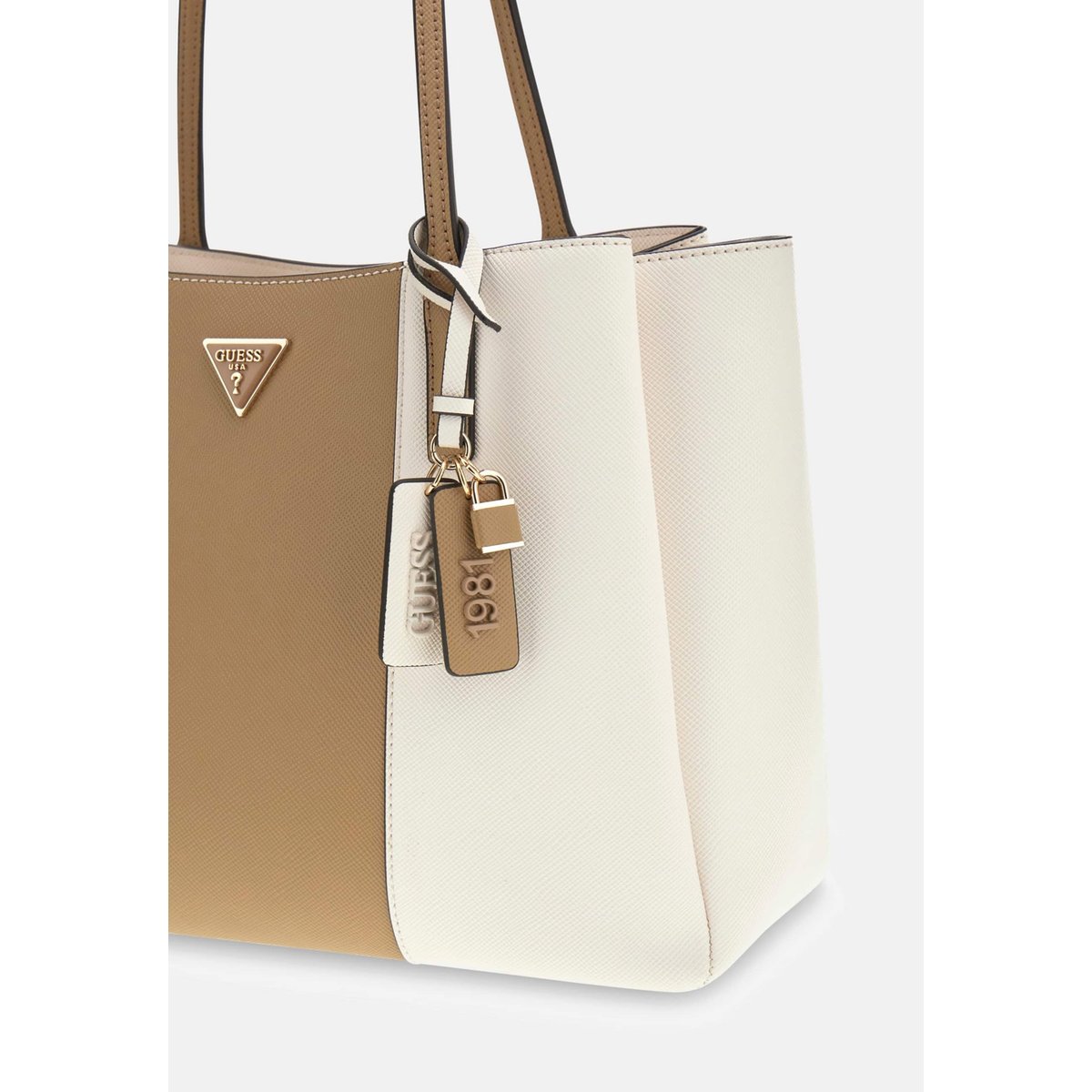 Sac Tote Noelle beige, GUESS