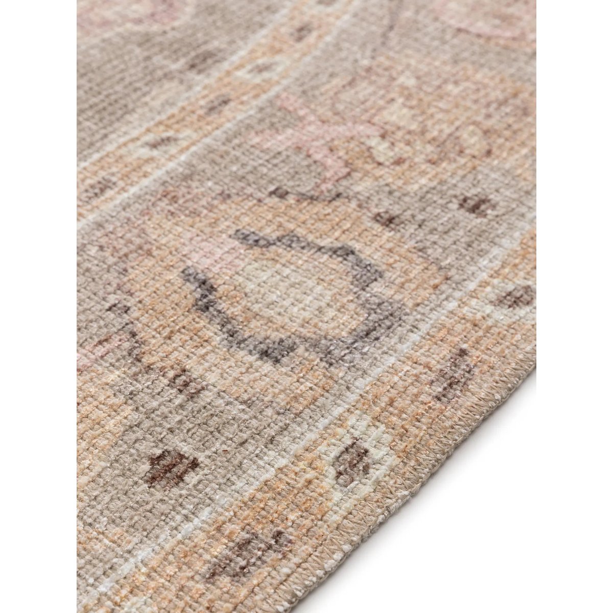 Tapis rond LORENZO beige, BENUTA 