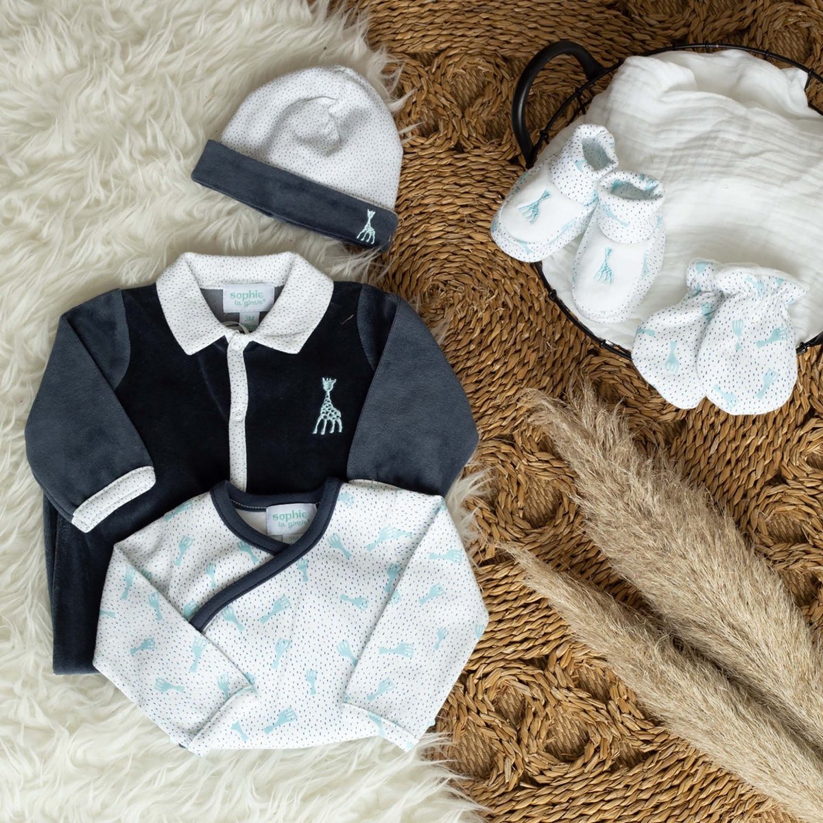 Body Sophie La Girafe® blanco, TROIS KILOS SEPT