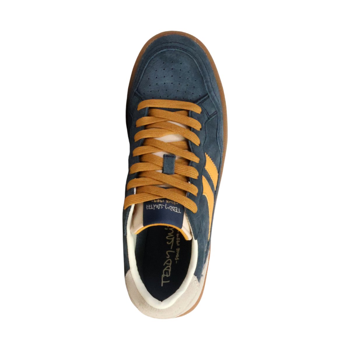 Basket Cuir Teddy Smith marine, TEDDY SMITH