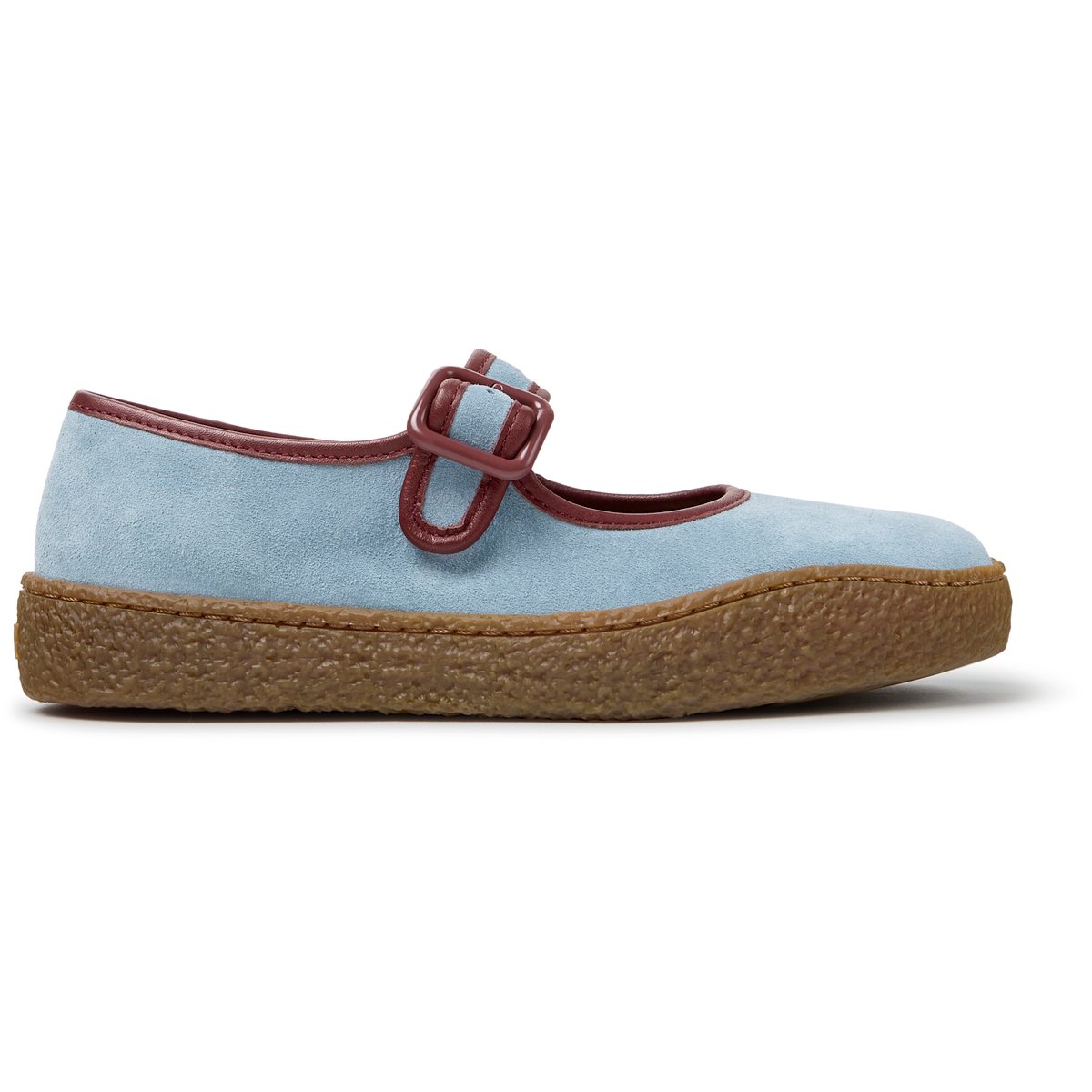 Ballerines Peu Terreno Suede Leather marron moyen 1, CAMPER