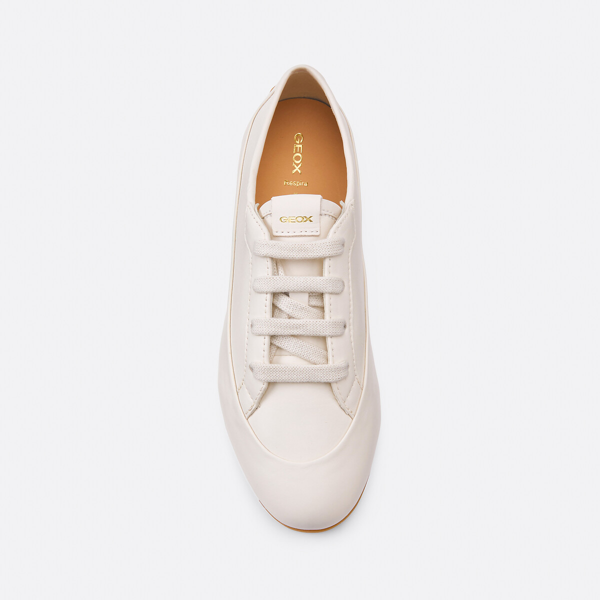Baskets en cuir Addisse blanc, GEOX