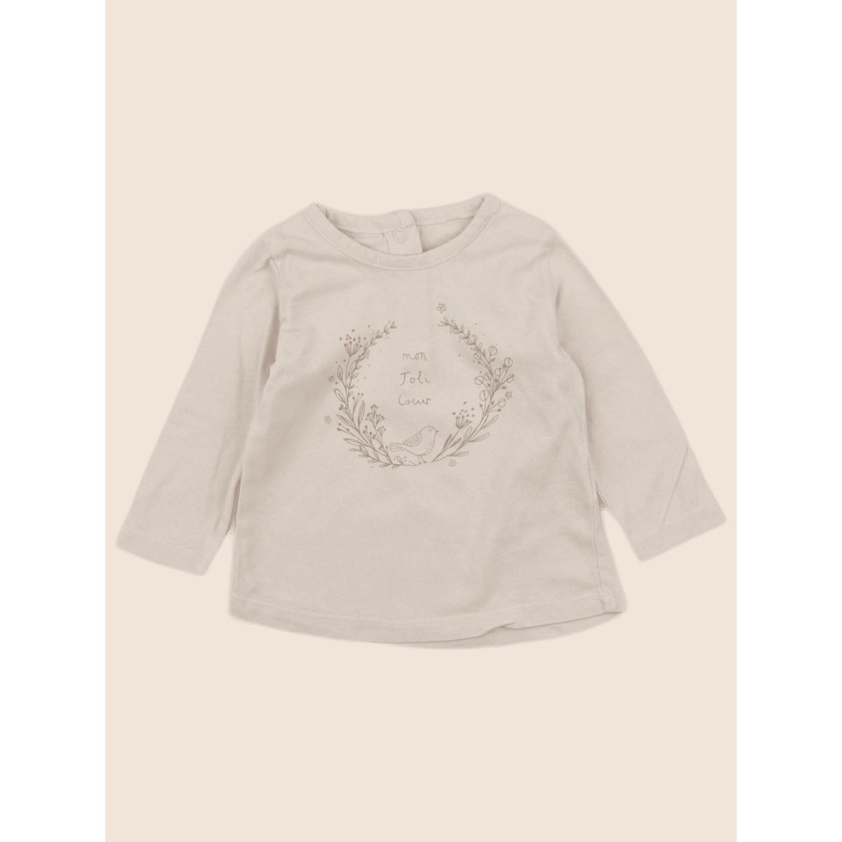 Tee-shirt - Très bon état beige, LA REDOUTE