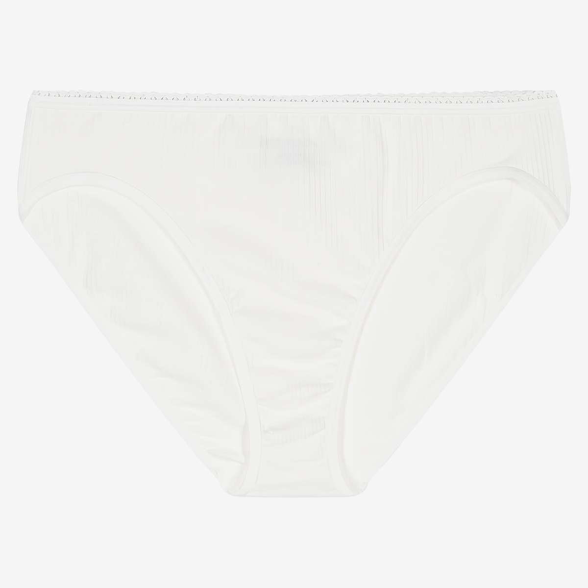 Culotte en coton mélangé ecru, BENSIMON
