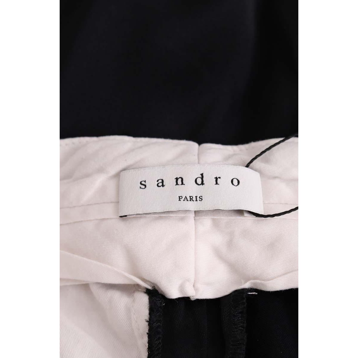 Pantalon large - Très Bon État noir, SANDRO