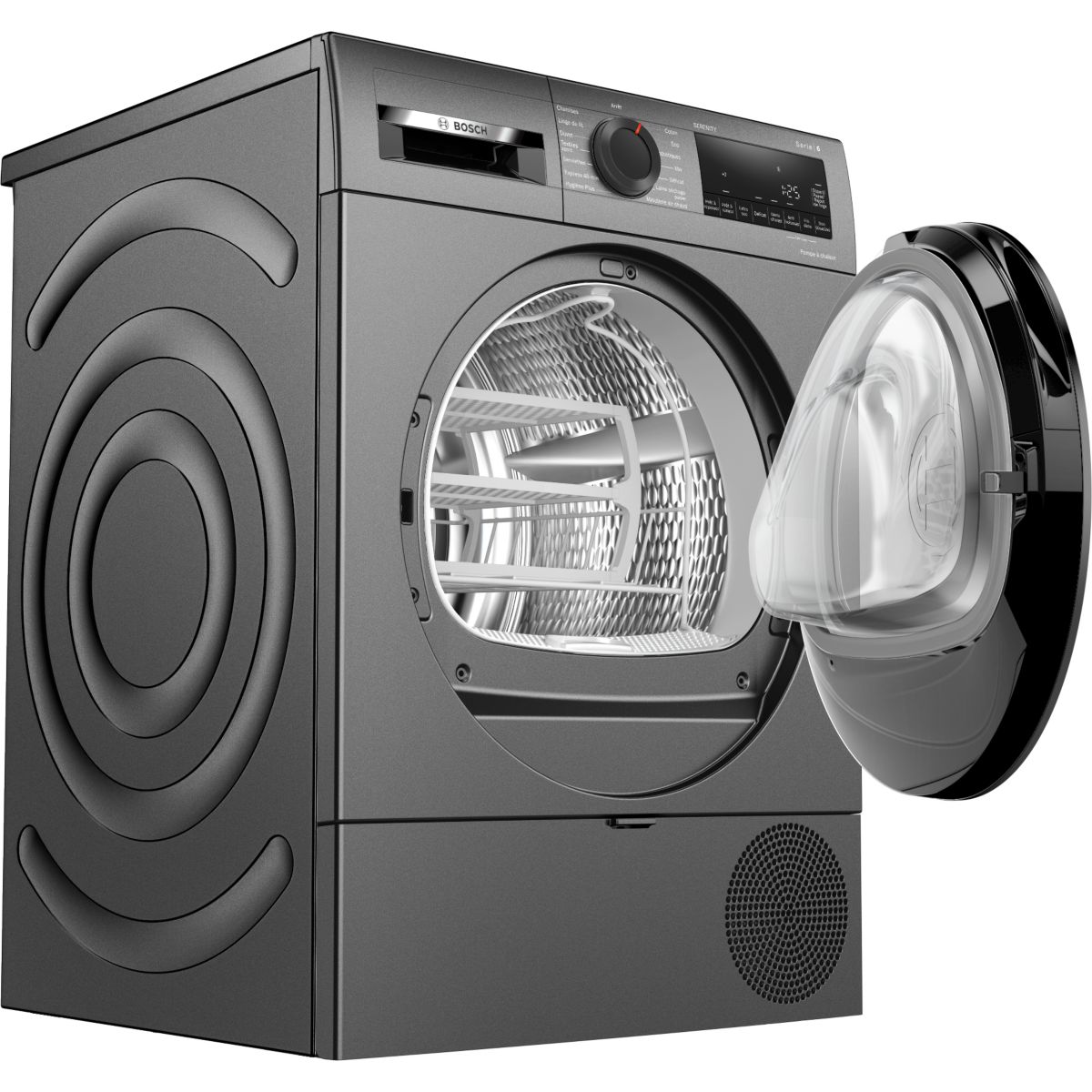 Sèche linge pompe à chaleur WQG233DYFR couleur unique, BOSCH