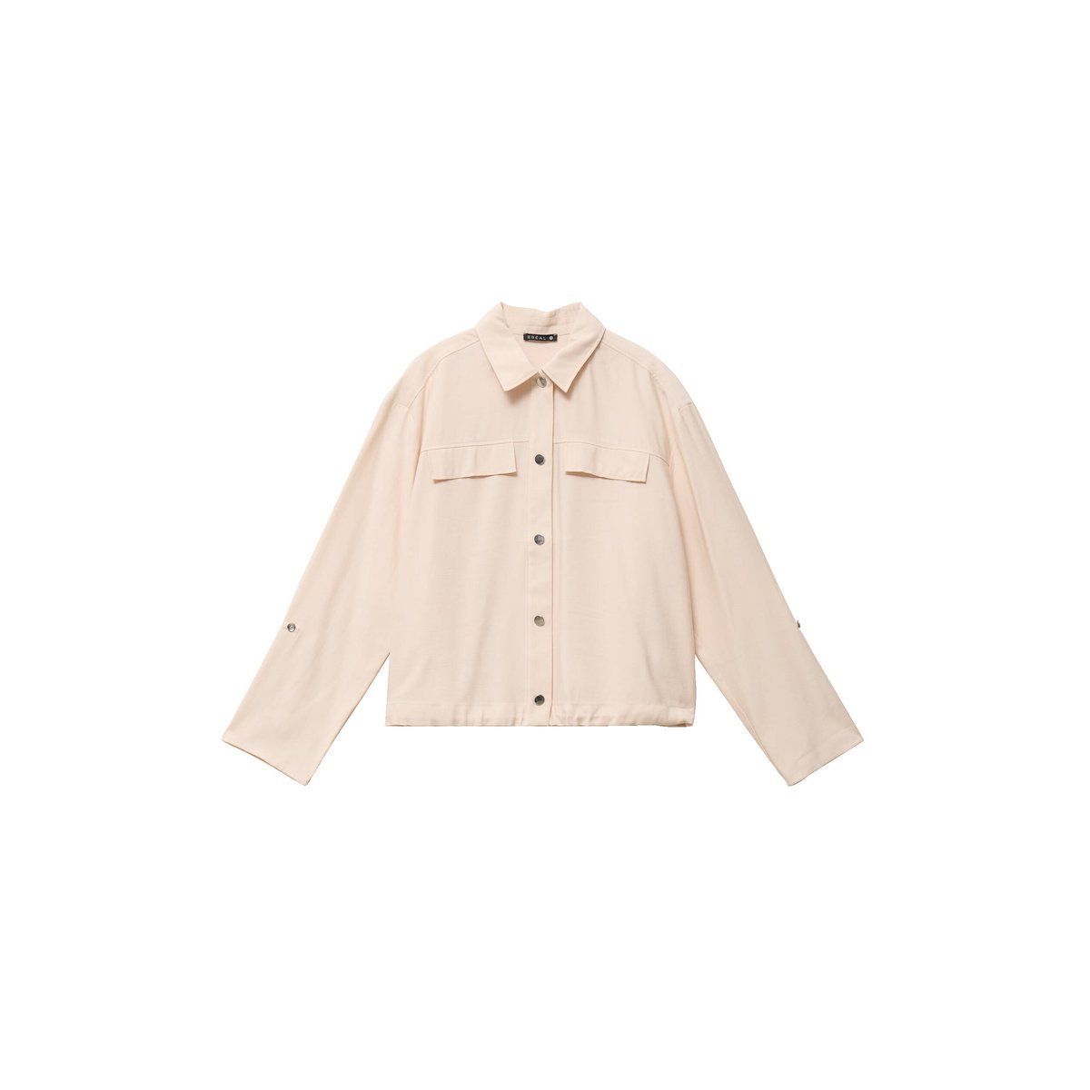 Chemise col chemise manches longues creme, BREAL