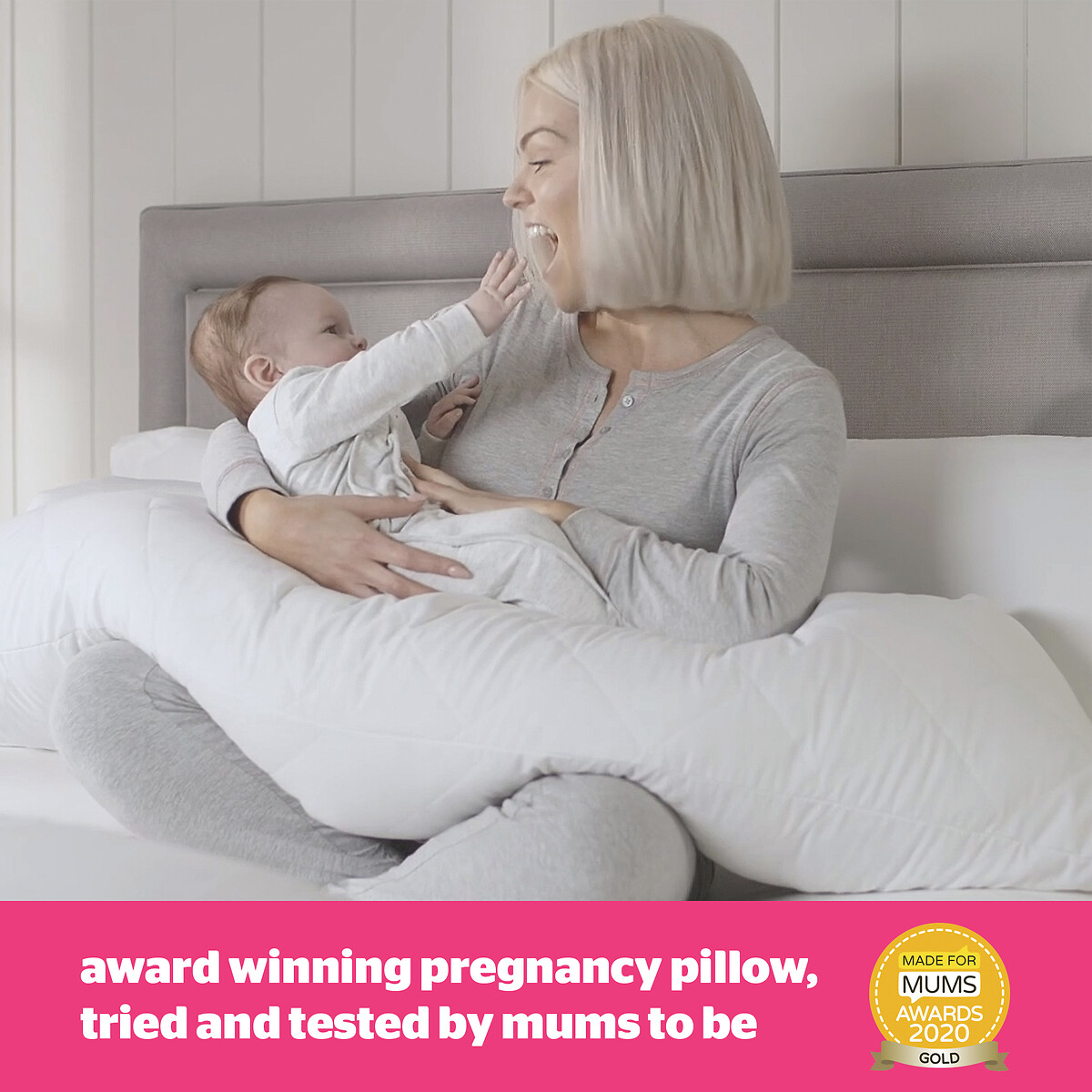 Body Support Pillow white, SILENTNIGHT