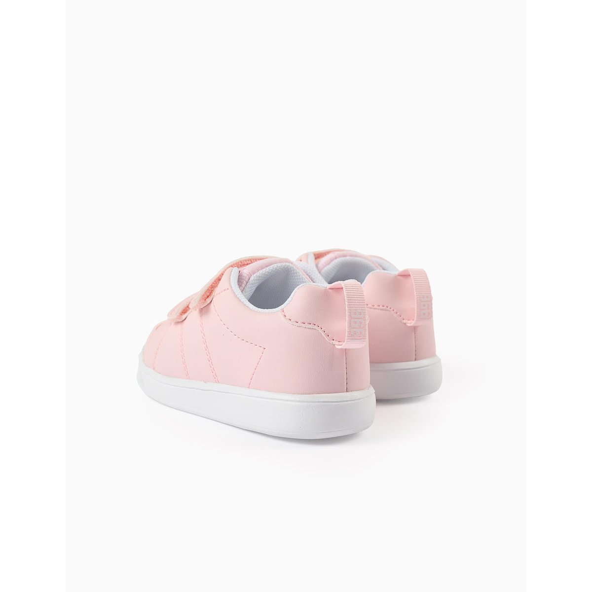 Baskets avec fermeture à scratch rose clair, ZIPPY