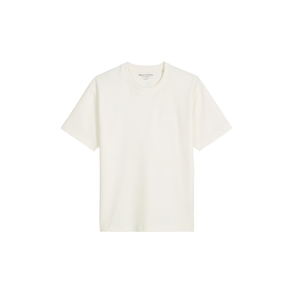 T-shirt DfC relaxed en jersey de coton bio épais blanc naturel, MARC O'POLO