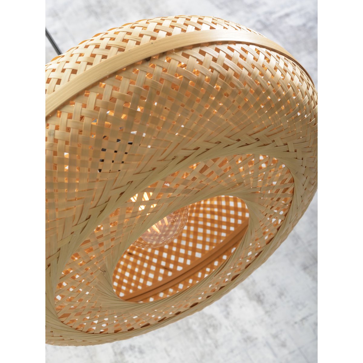 Lampadaire Bambou PALAWAN naturel, GOOD & MOJO