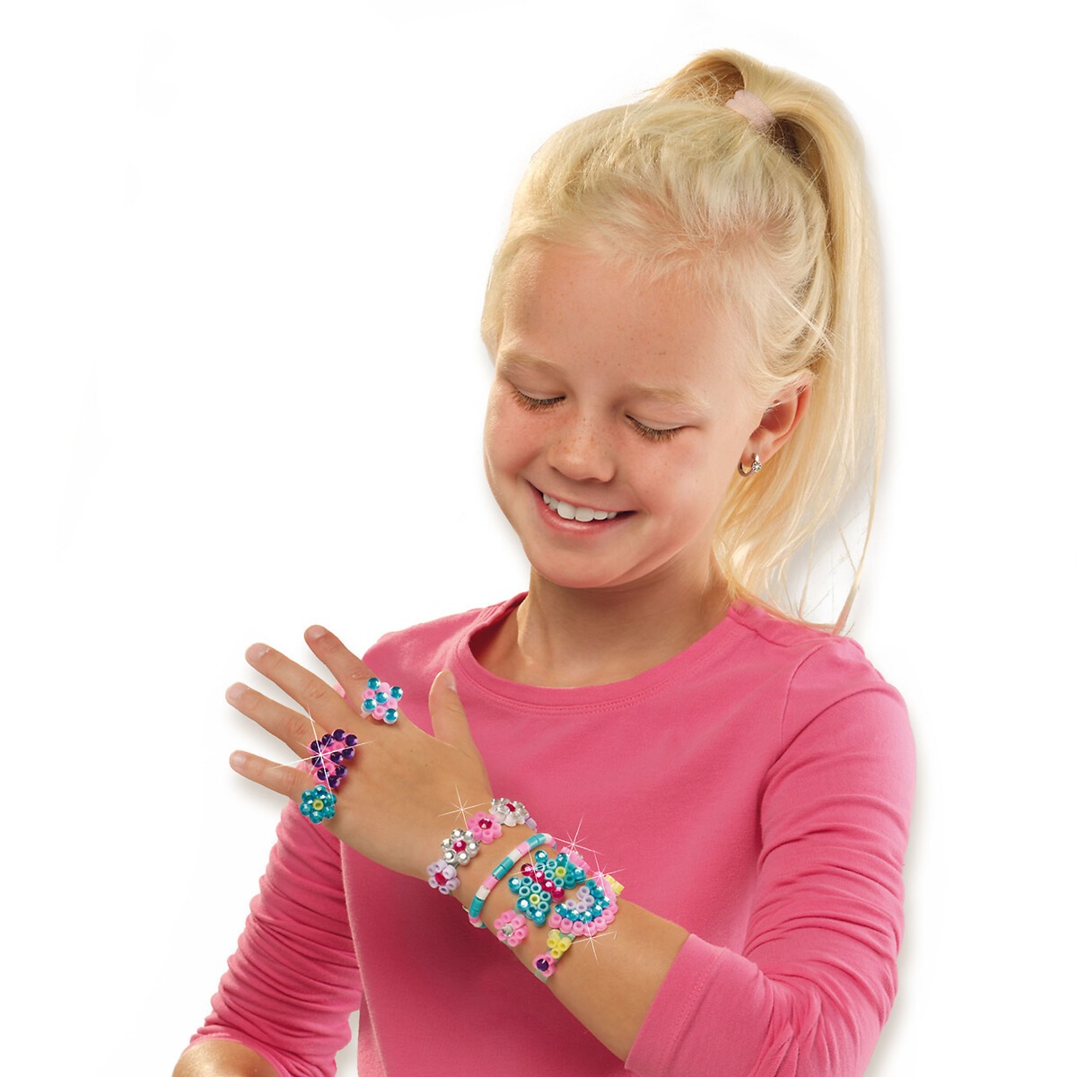 Brinquedo "Missangas joias de diamantes", SES multicolor, SES