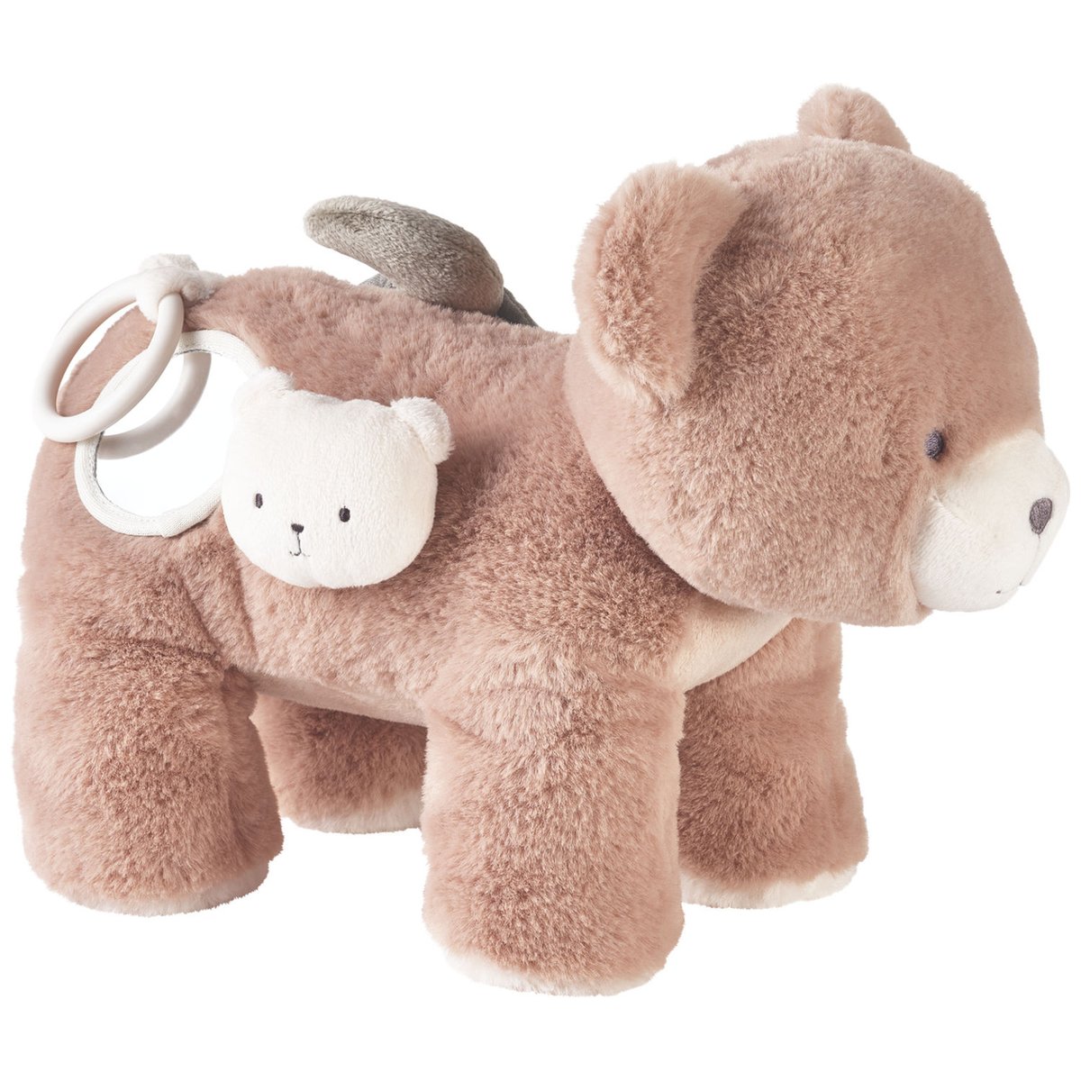 Peluche d'activité rose, NOUKIE'S