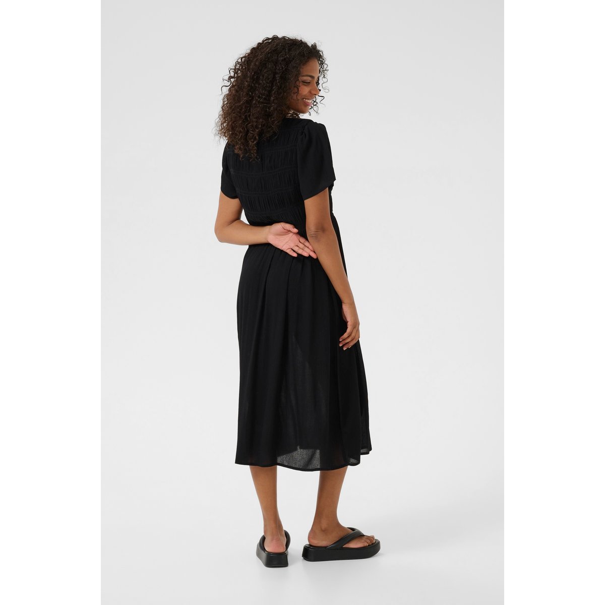 Robe noir black deep, KAFFE