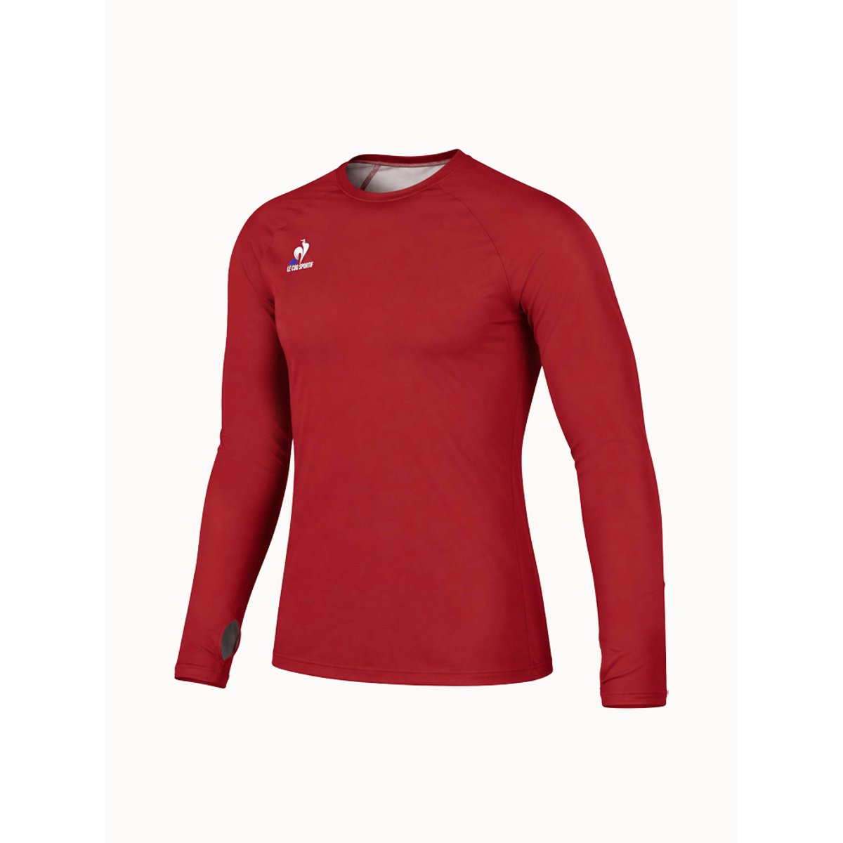 T-shirt manches longues red n, LE COQ SPORTIF