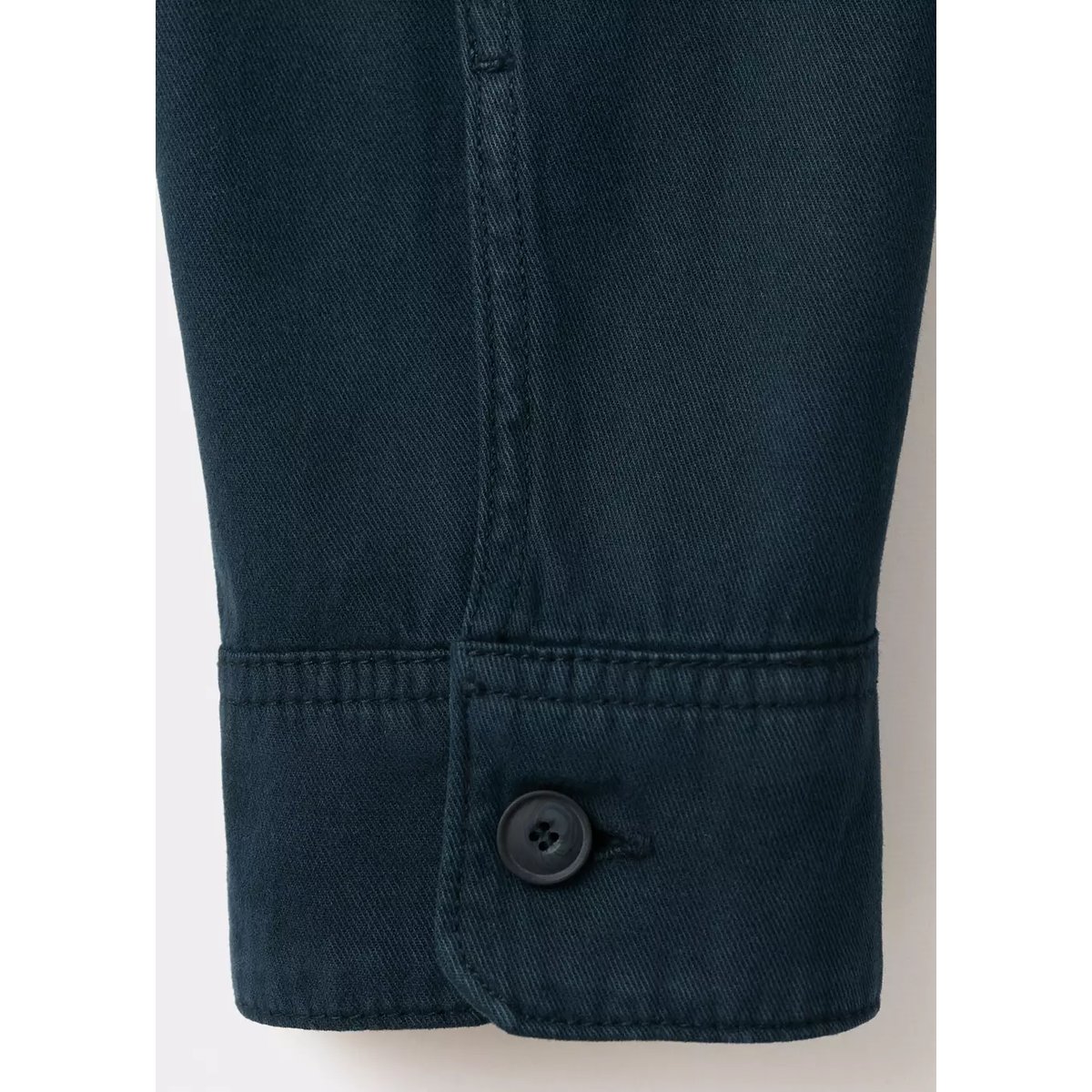 Surchemise 100 % coton poches bleu marine, MANGO MAN