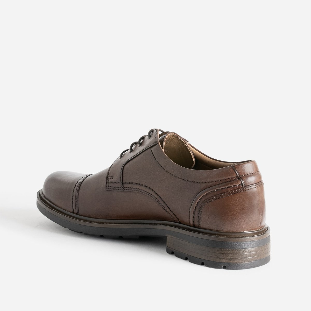 Derby en cuir CARLITO marron, ERAM