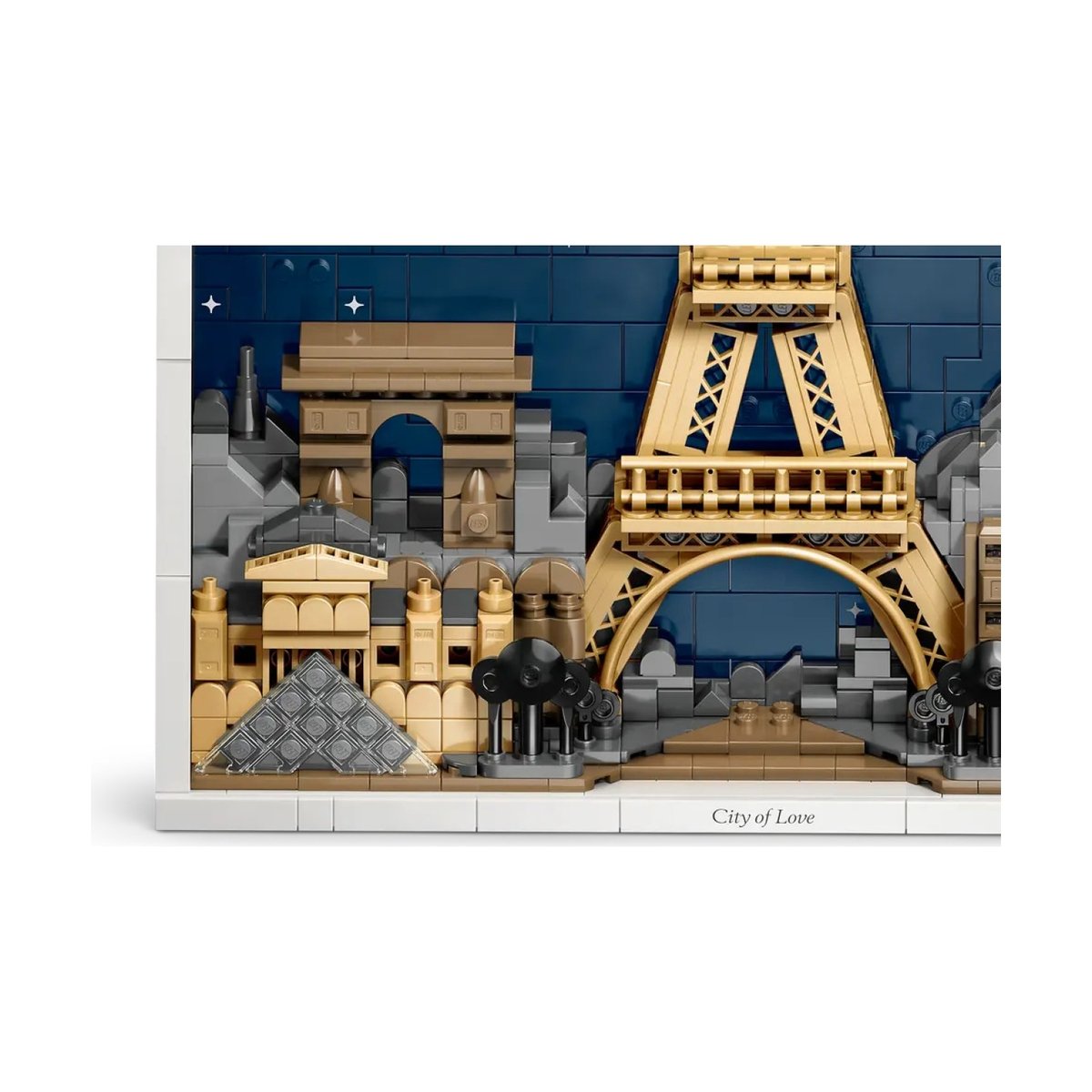 LEGO Architecture - Paris, ville de l'amour - 21064 multicolore, LEGO