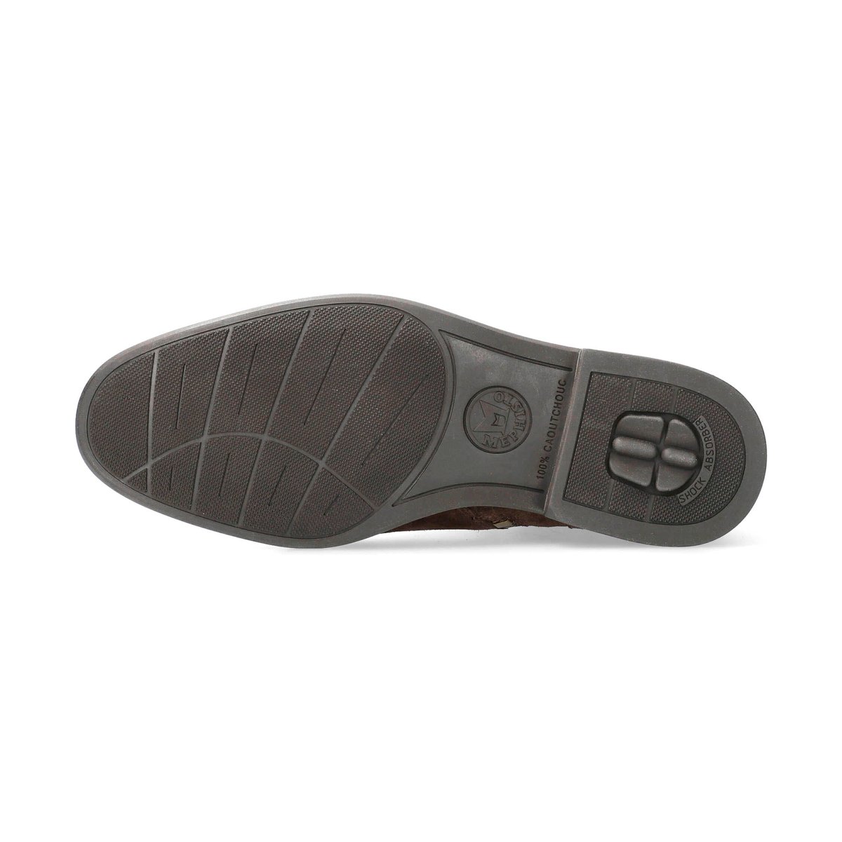 Bottines en cuir KOLBY marron foncé p5137620, MEPHISTO