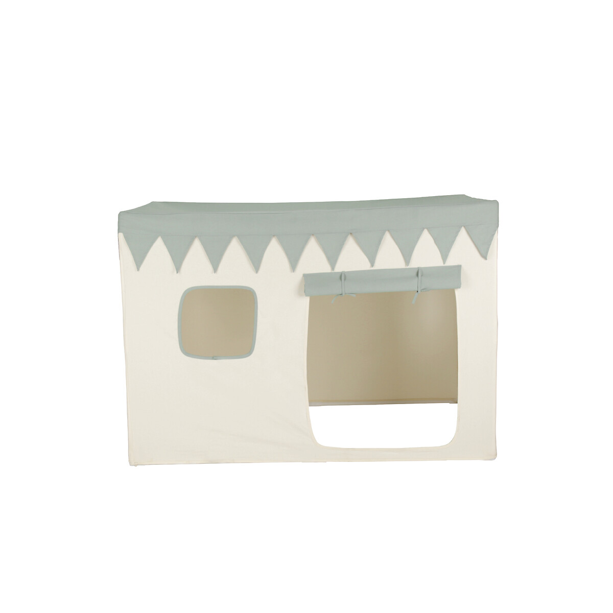 Play Cotton House with Scalloped Bunting blue, CUDDLECO