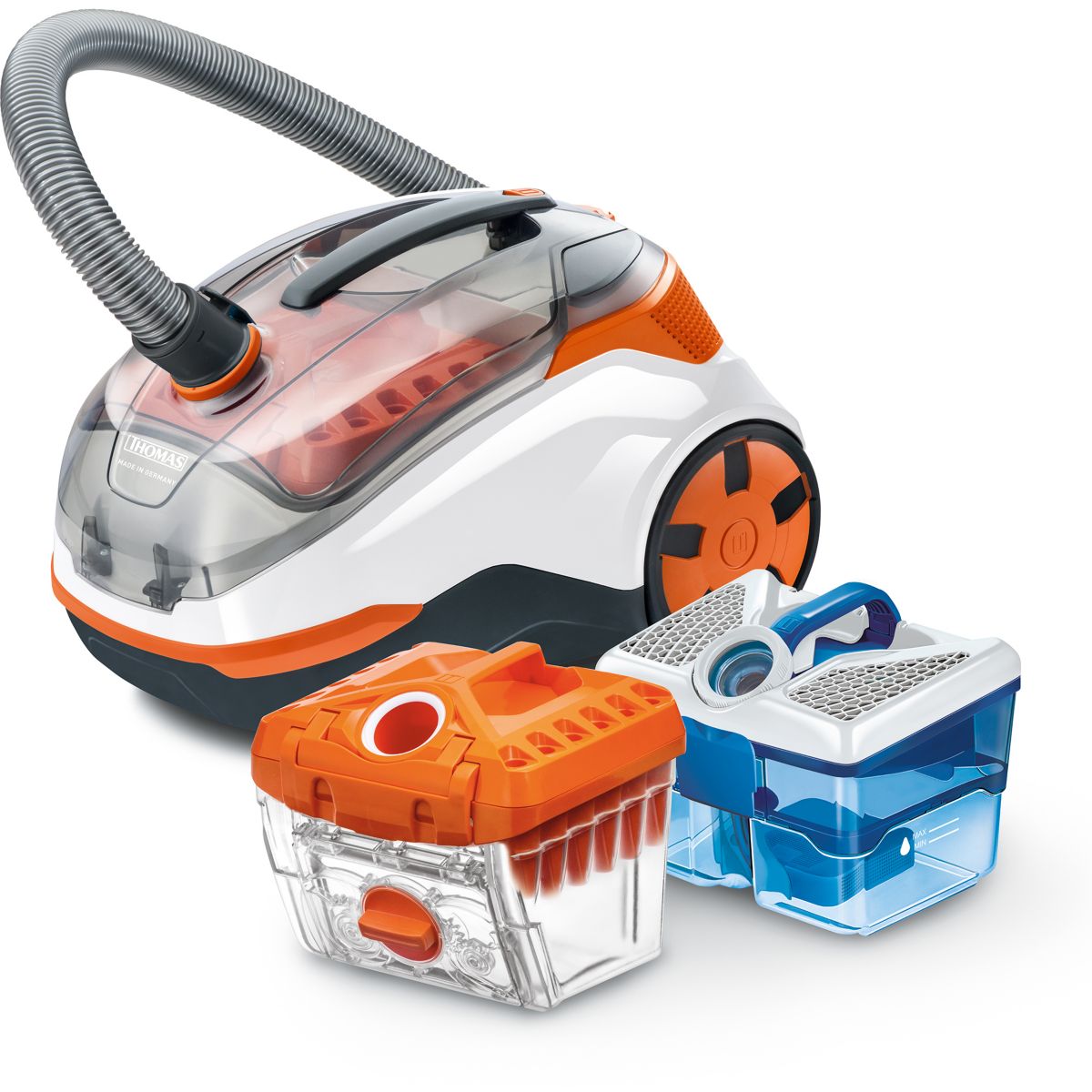 Aspirateur laveur Cycloon Hybrid Pet & Friends orange, THOMAS